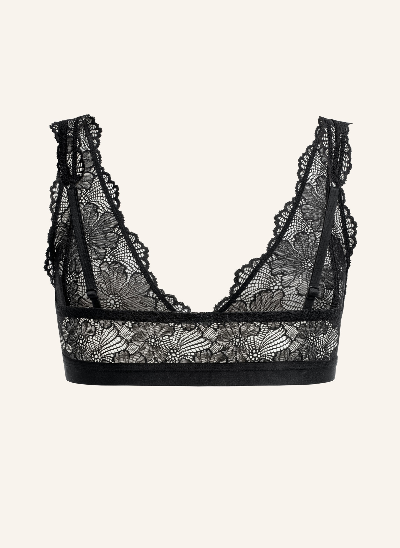 erlich textil Bustier CLASSY LACE BRALETTE, Farbe: SCHWARZ (Bild 6)