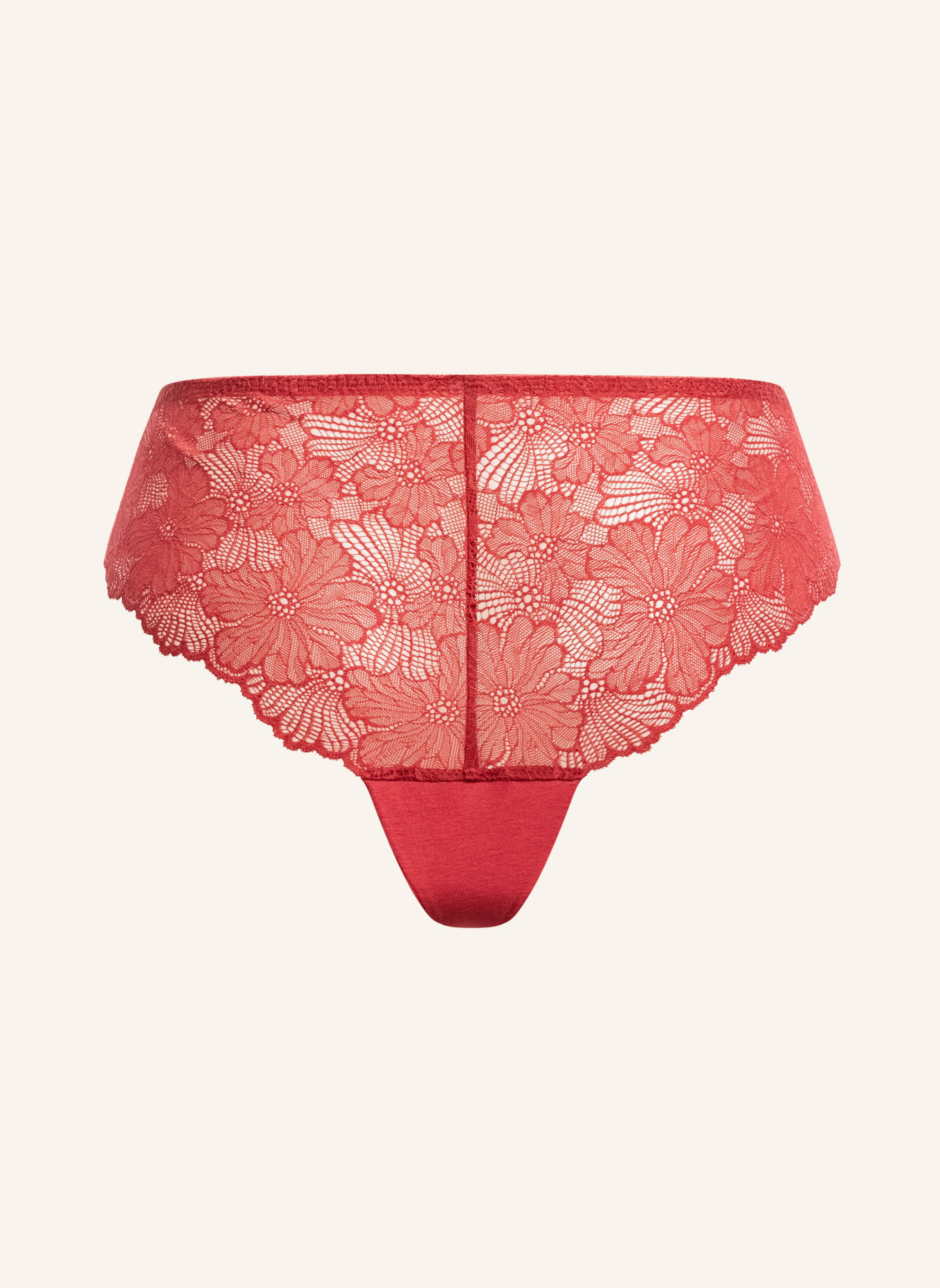 erlich textil Slip CLASSY LACE HIPSTER, Farbe: ROT (Bild 5)