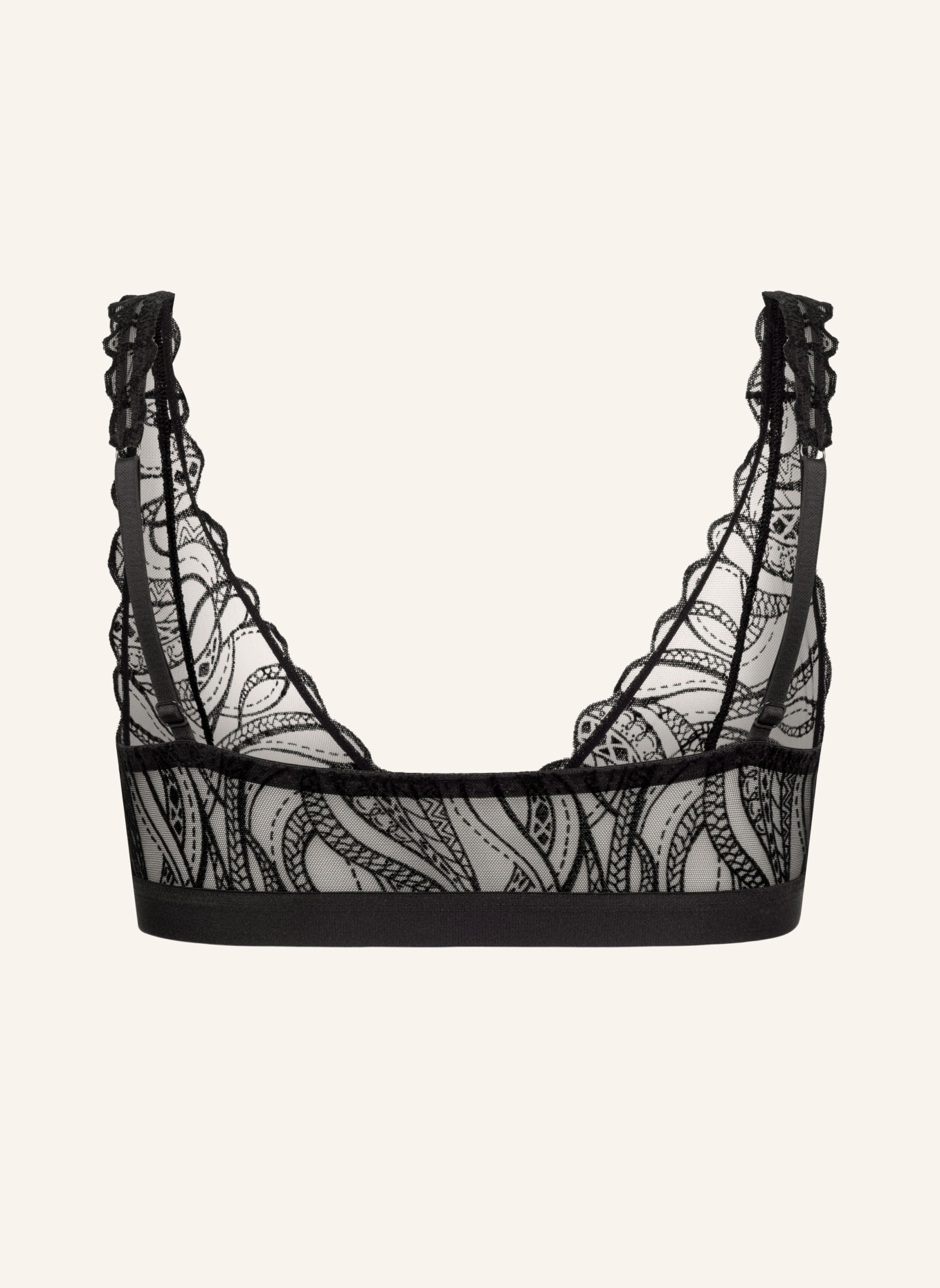 erlich textil Bustier EXQUISITE LACE BRALETTE, Farbe: SCHWARZ (Bild 8)