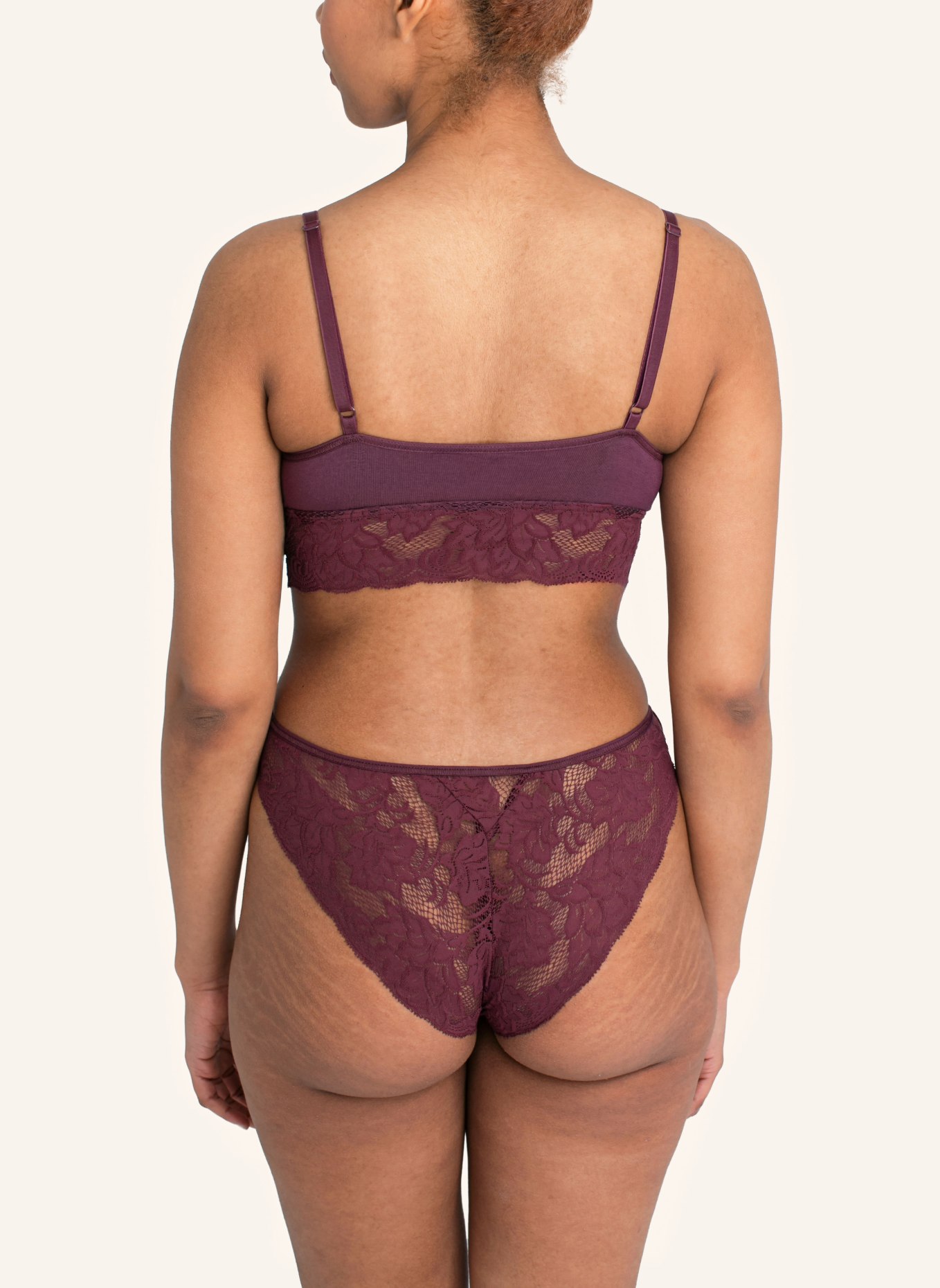 erlich textil Bustier AMELIE BRALETTE, Farbe: LILA (Bild 5)