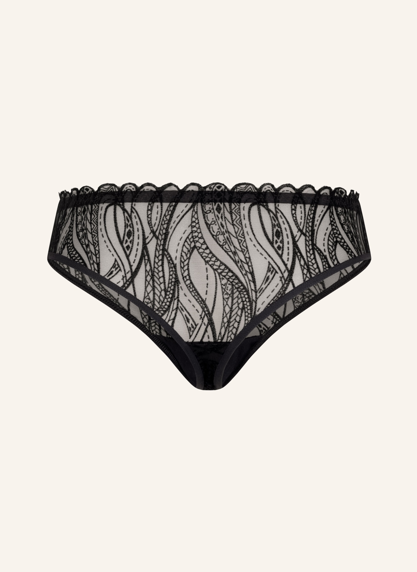 erlich textil Slip EXQUISITE LACE BRAZIL, Farbe: SCHWARZ (Bild 7)