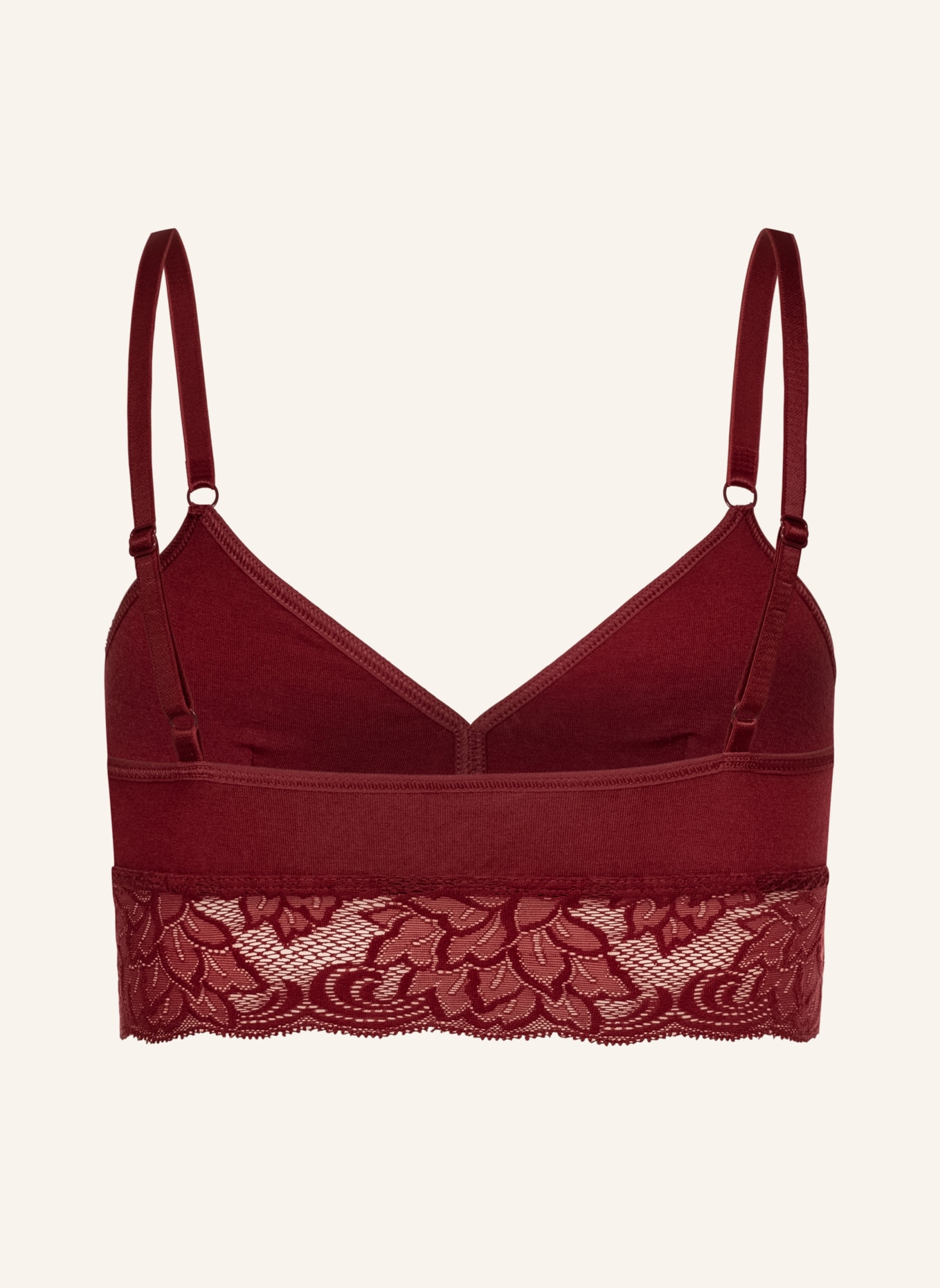 erlich textil Bustier AMELIE BRALETTE, Farbe: ROT (Bild 8)