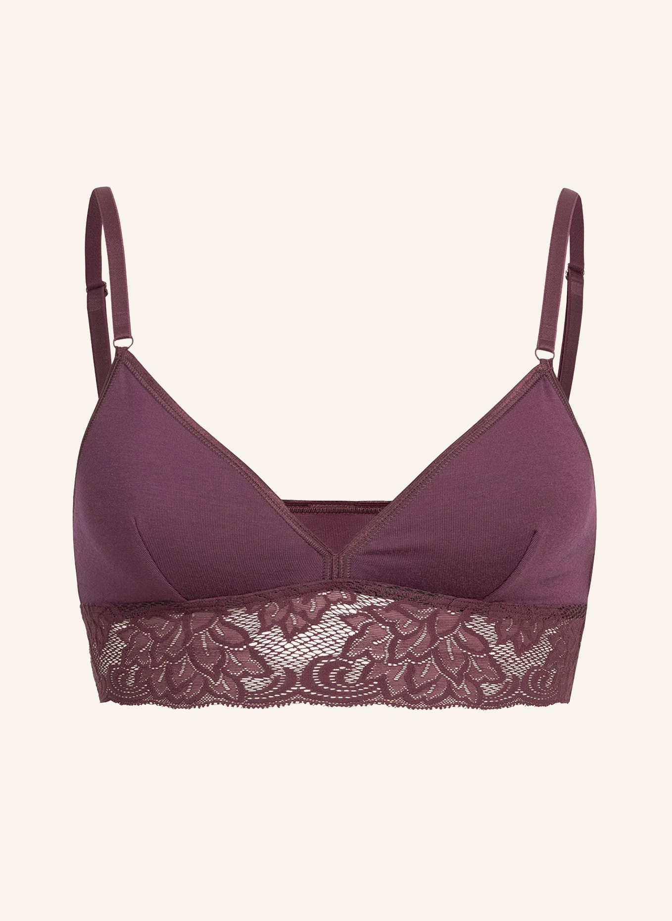 erlich textil Bustier AMELIE BRALETTE, Farbe: LILA (Bild 1)