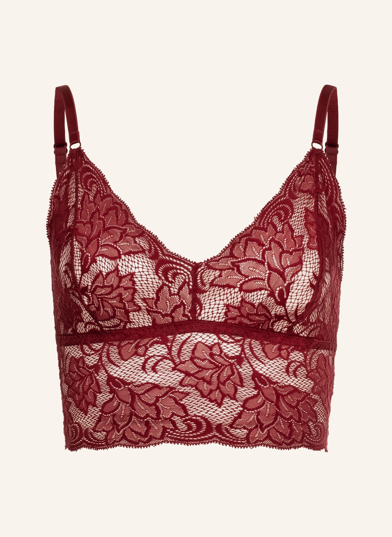 erlich textil Bustier OPHELIA BRALETTE, Farbe: ROT (Bild 3)