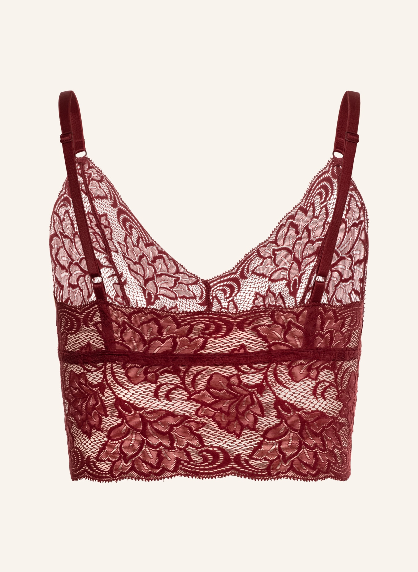 erlich textil Bustier OPHELIA BRALETTE, Farbe: ROT (Bild 5)