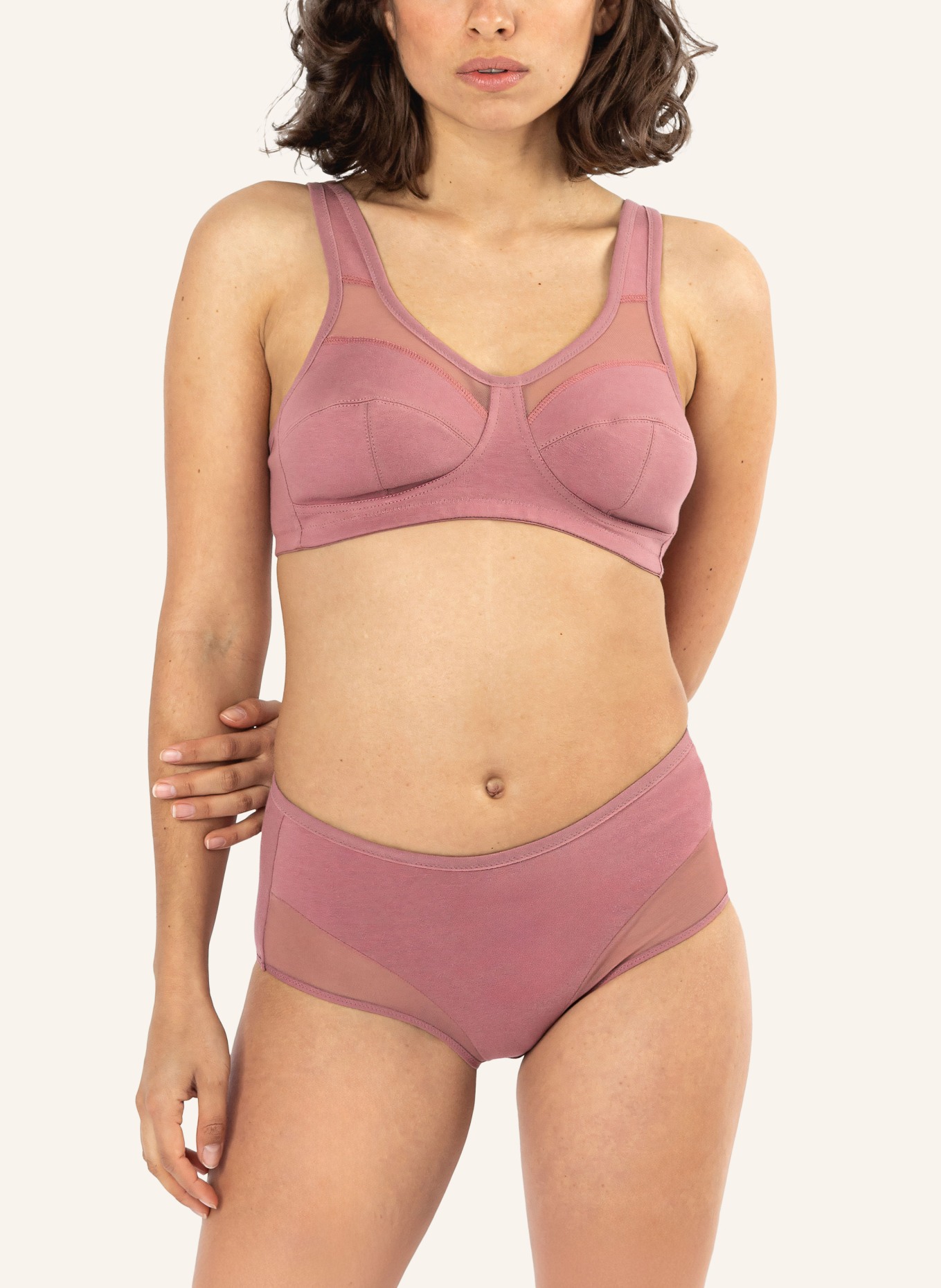 erlich textil Slip MARIA, Farbe: ROSA (Bild 2)