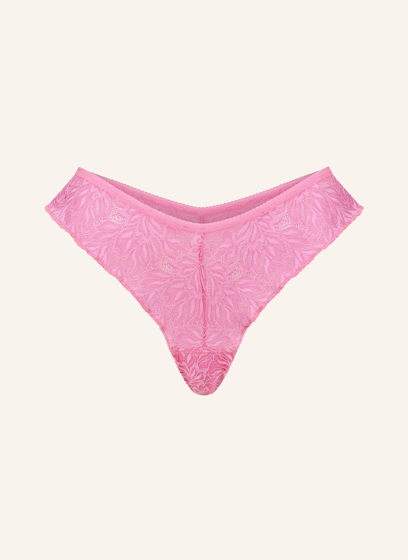 erlich textil String ICONIC LACE BRAZIL STRING: ROSA