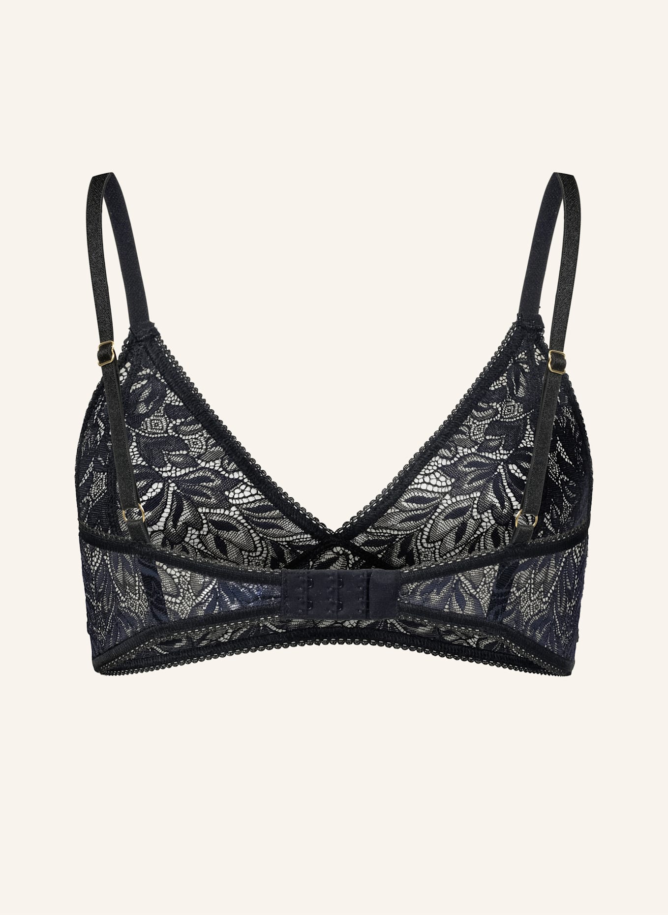 erlich textil BH ICONIC LACE TRIANGEL BH: SCHWARZ