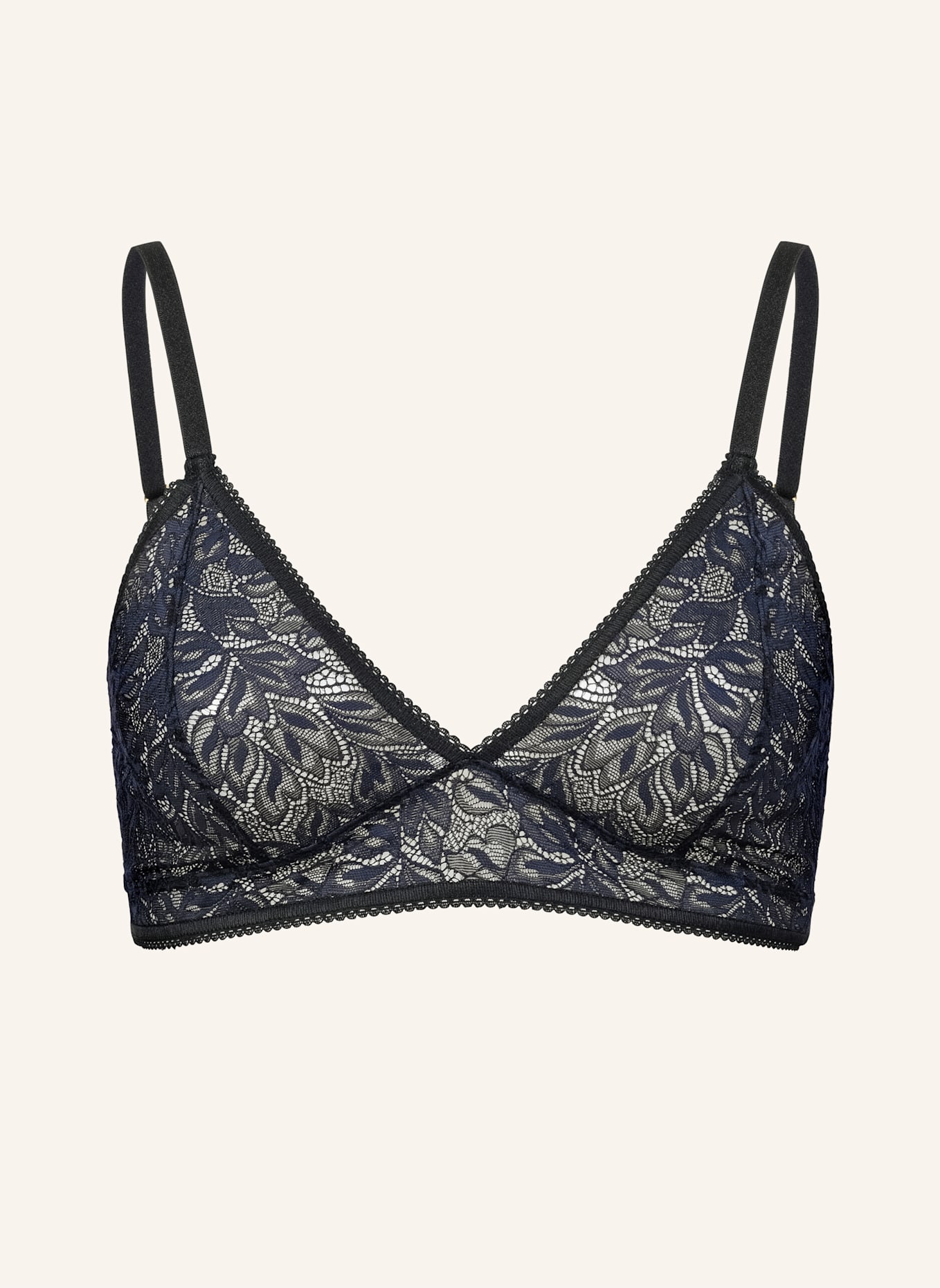 erlich textil BH ICONIC LACE TRIANGEL BH: SCHWARZ