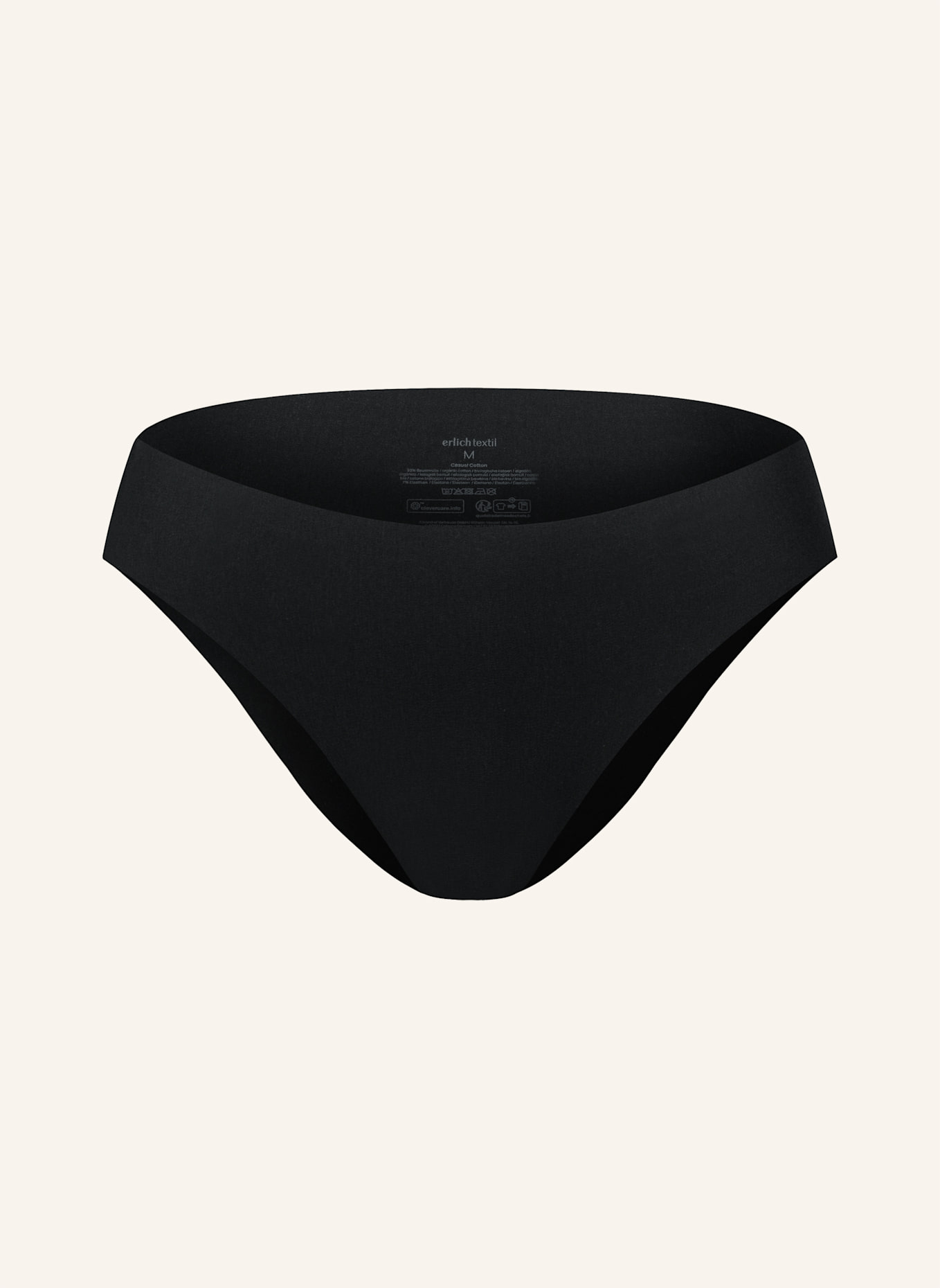 erlich textil Slip LIGHT TOUCH BRAZIL: SCHWARZ