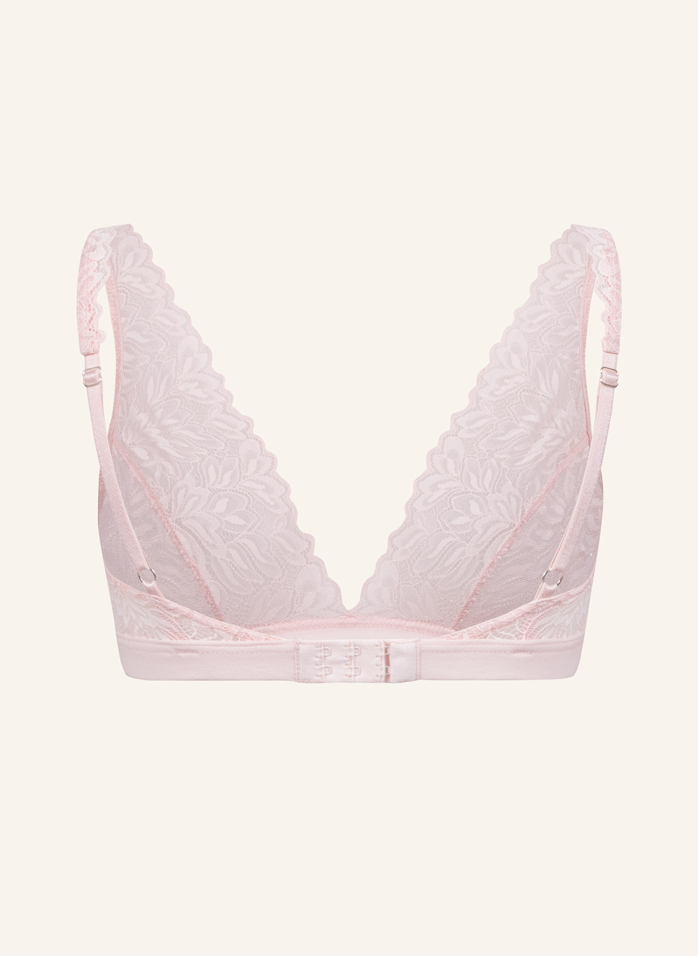 erlich textil BH DREAMY LACE PLUNGE BRA: ROSA