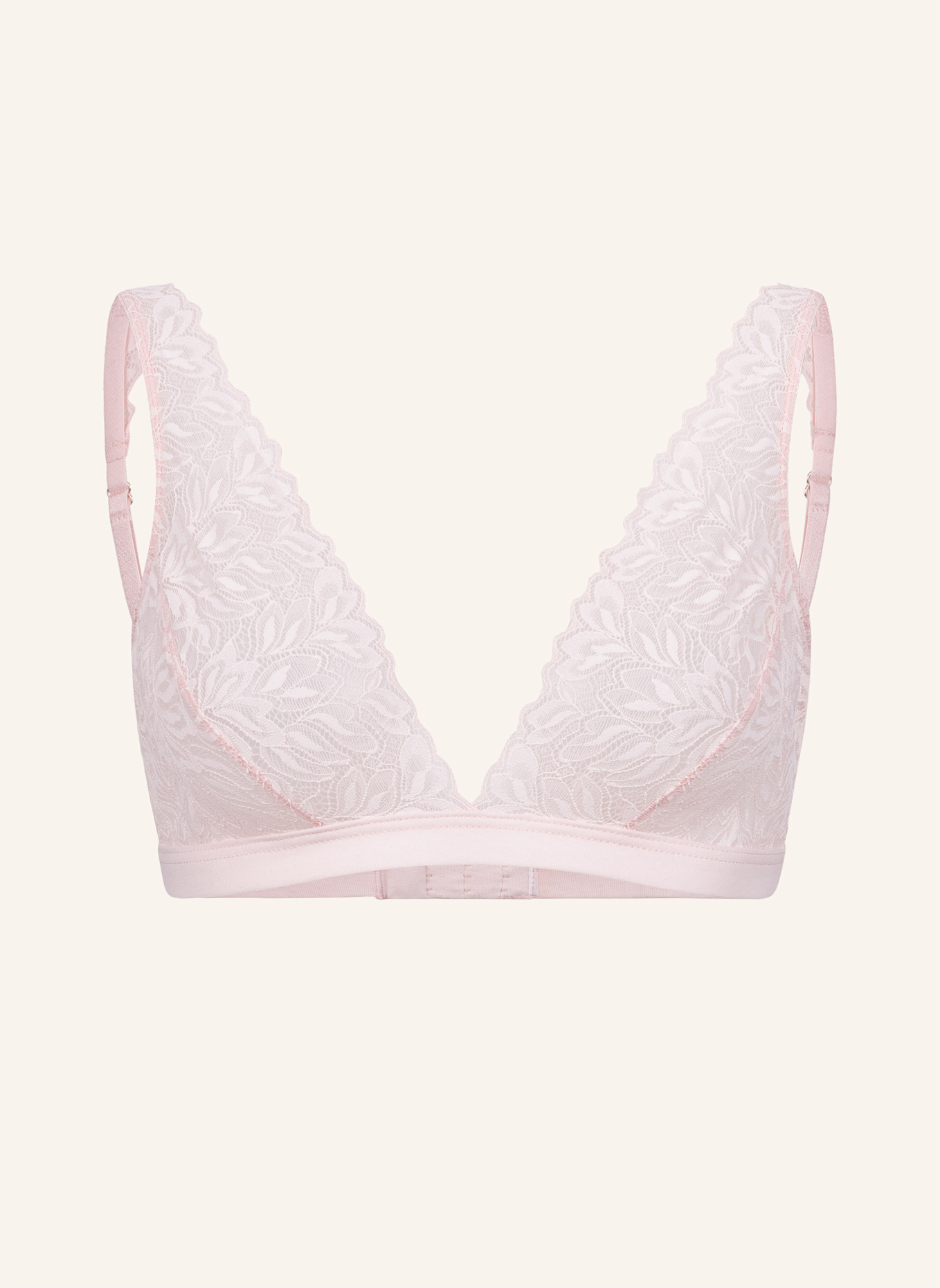 erlich textil BH DREAMY LACE PLUNGE BRA: ROSA