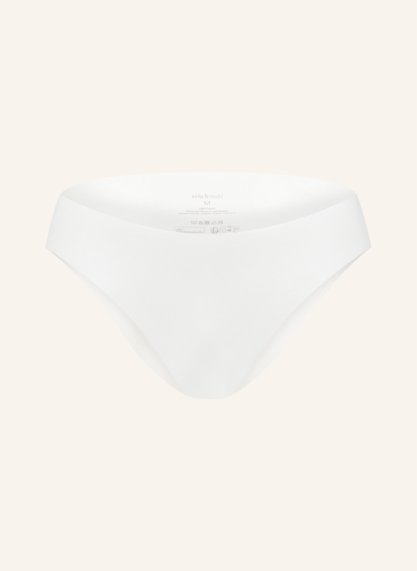 erlich textil Slip LIGHT TOUCH BRAZIL: WEISS