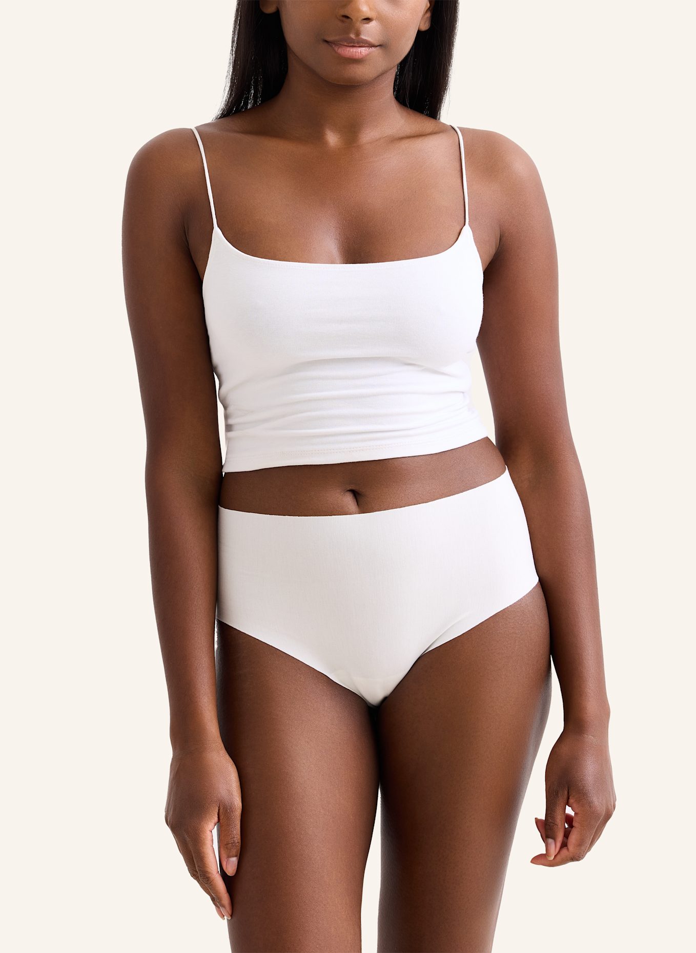 erlich textil erlich textil 3 PACK - SEAMLESS High Waist Brazil String Light Touch High Waist Brazil STRING IM 3er PACK: WEISS