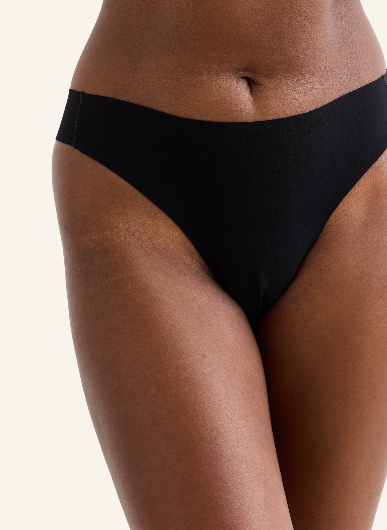 erlich textil String LIGHT TOUCH: SCHWARZ