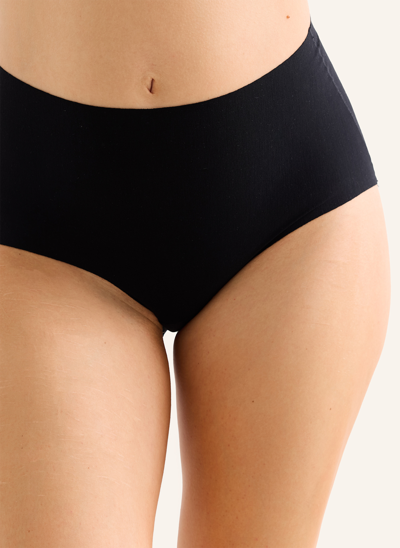 erlich textil Slip LIGHT TOUCH HIGH WAIST: SCHWARZ