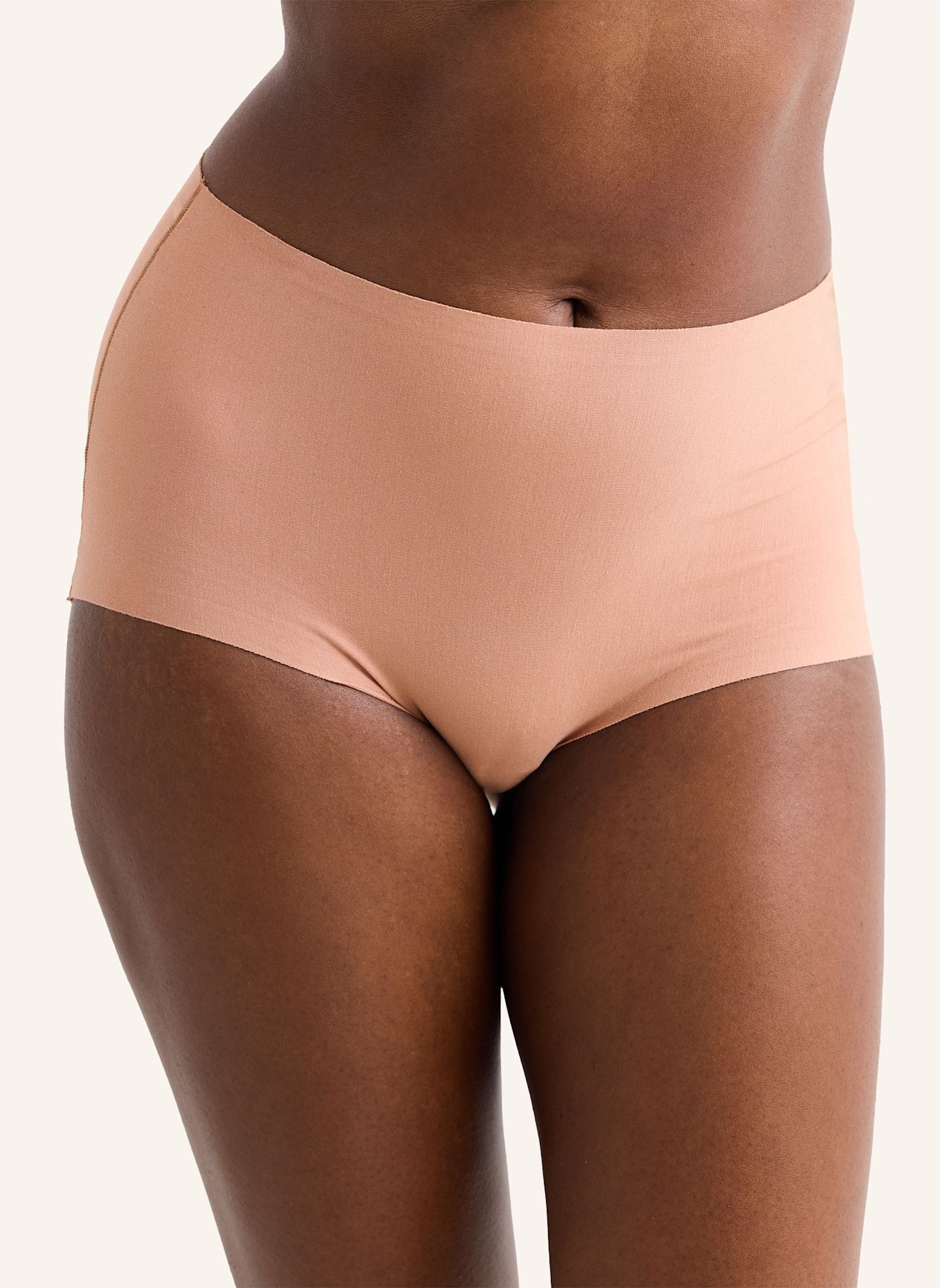 erlich textil Slip LIGHT TOUCH HIGH WAIST: BRAUN