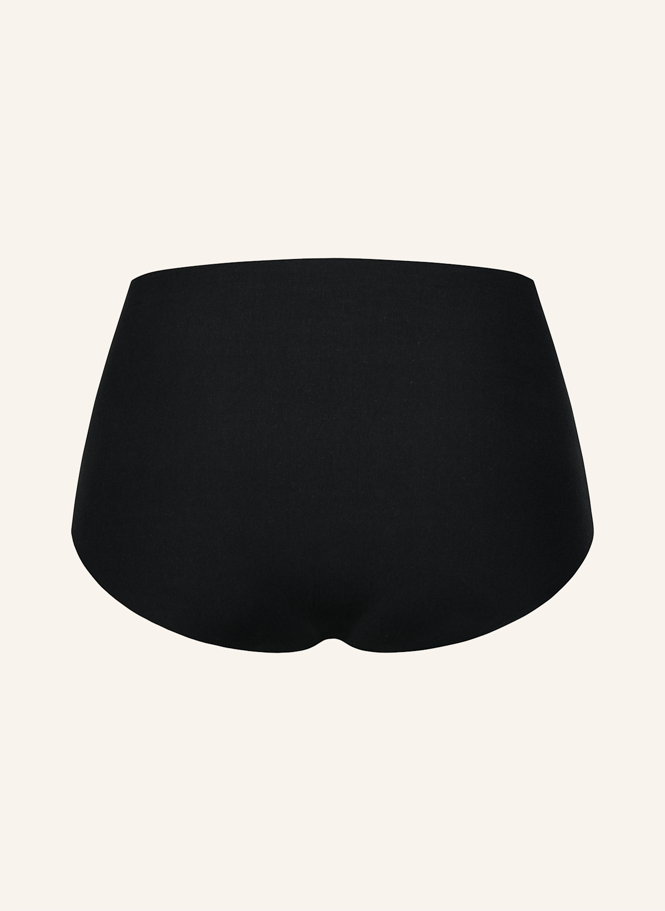 erlich textil Slip CASUAL COTTON HIGH WAIST SLIP: SCHWARZ