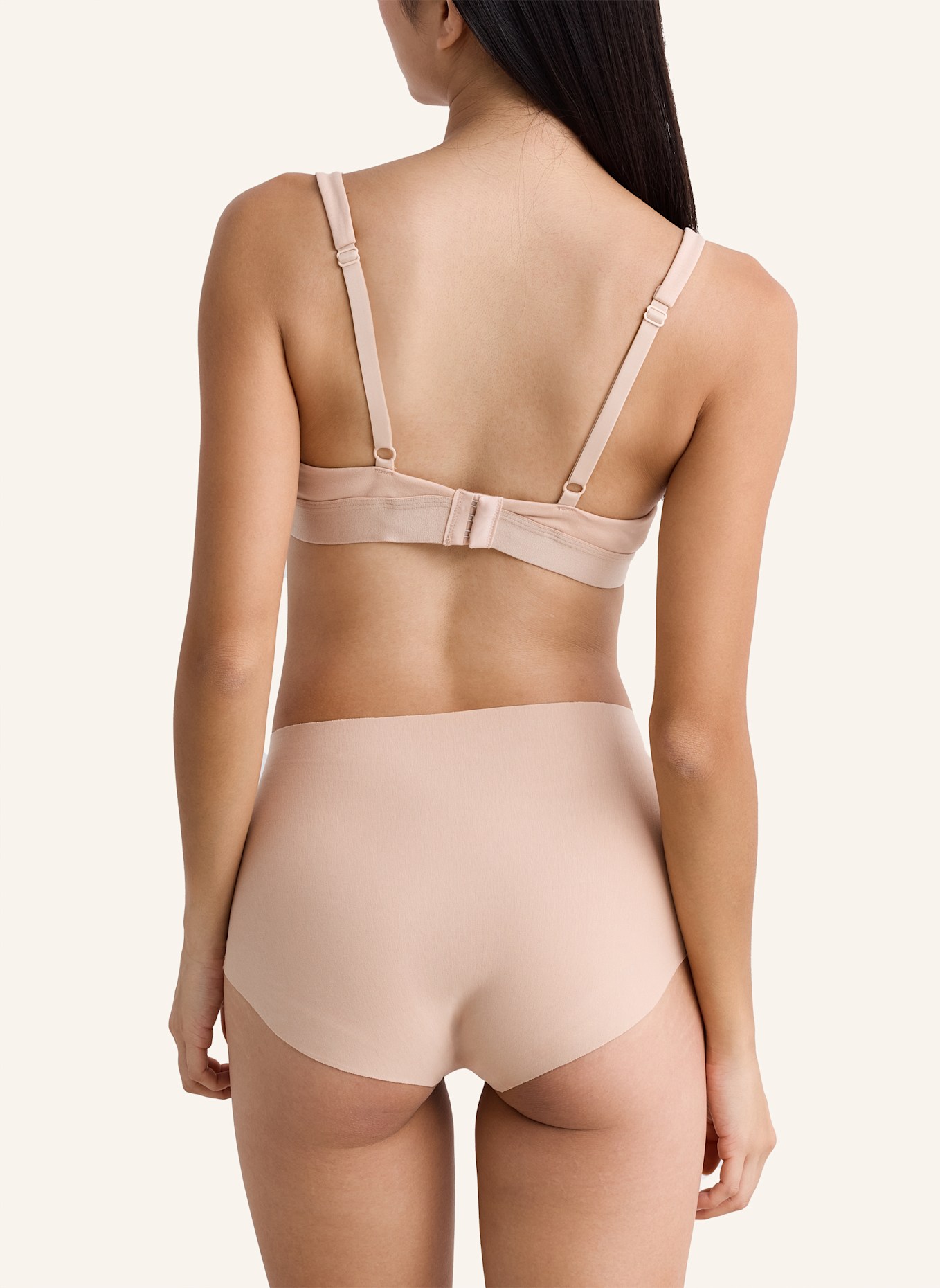 erlich textil Slip CASUAL COTTON HIGH WAIST SLIP: BEIGE