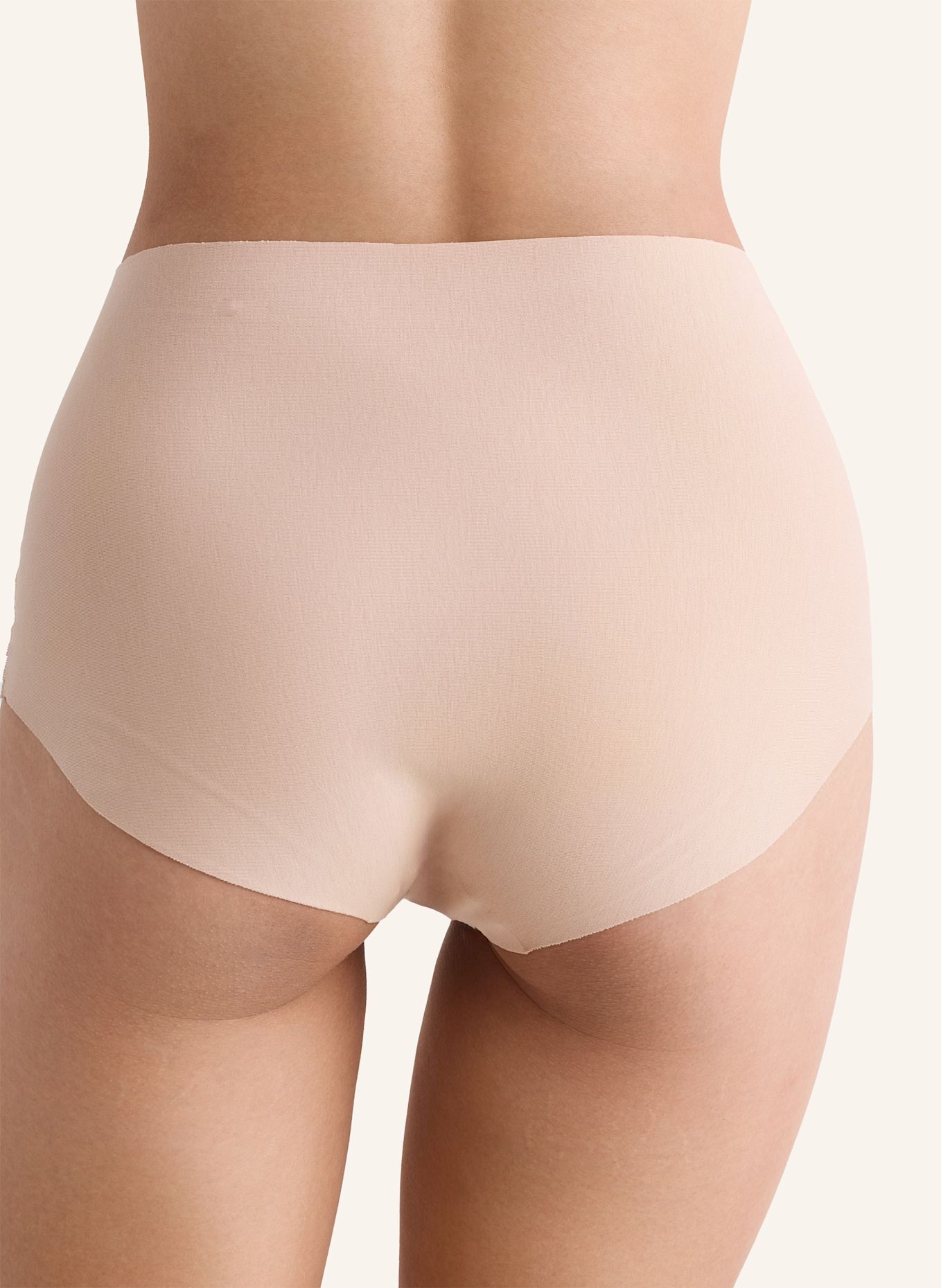 erlich textil Slip CASUAL COTTON HIGH WAIST SLIP: BEIGE