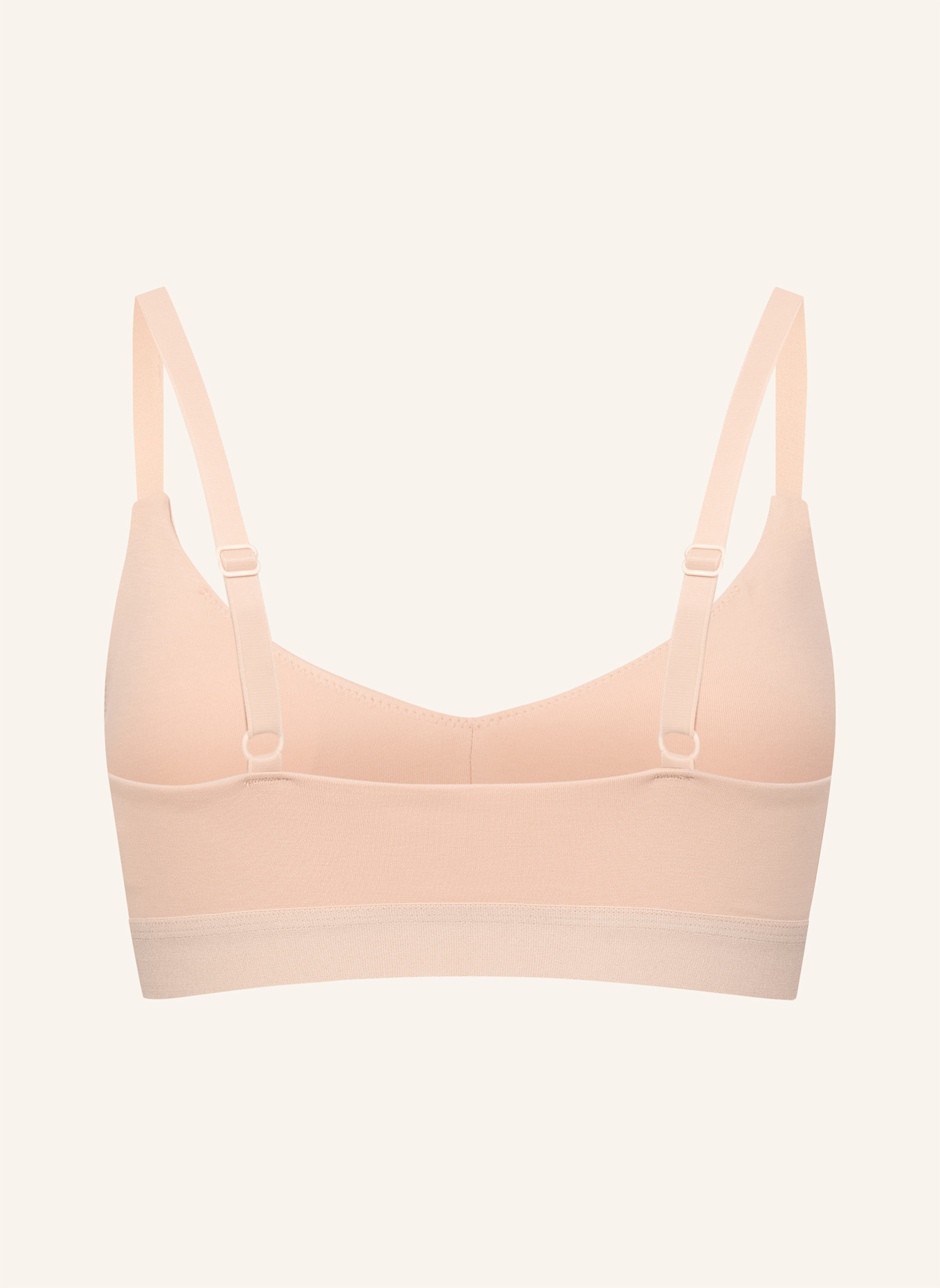erlich textil Bustier CASUAL COTTON BRALETTE: BEIGE