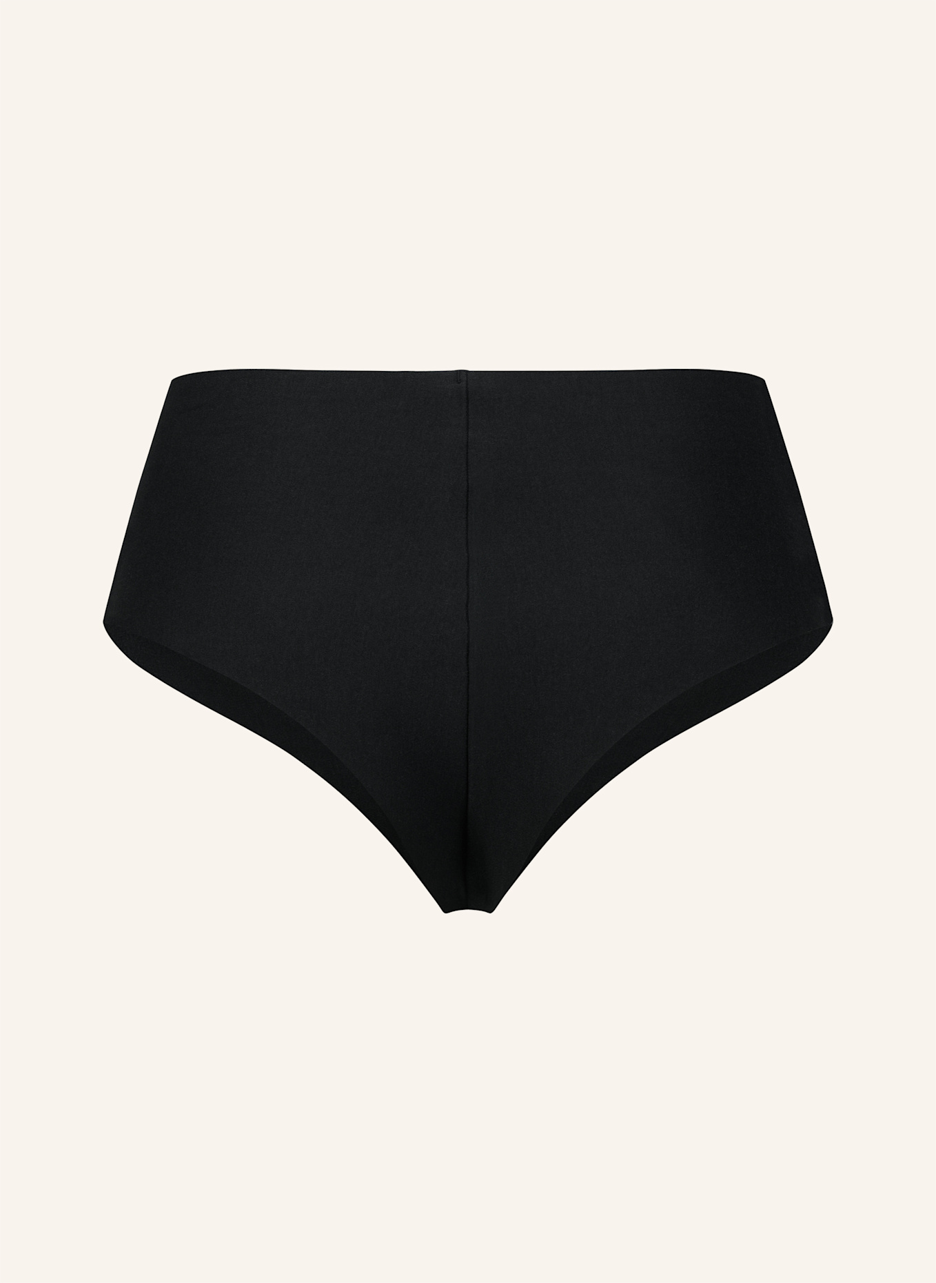 erlich textil Brazil String CASUAL COTTON HIGH WAIST BRAZIL STRING: SCHWARZ