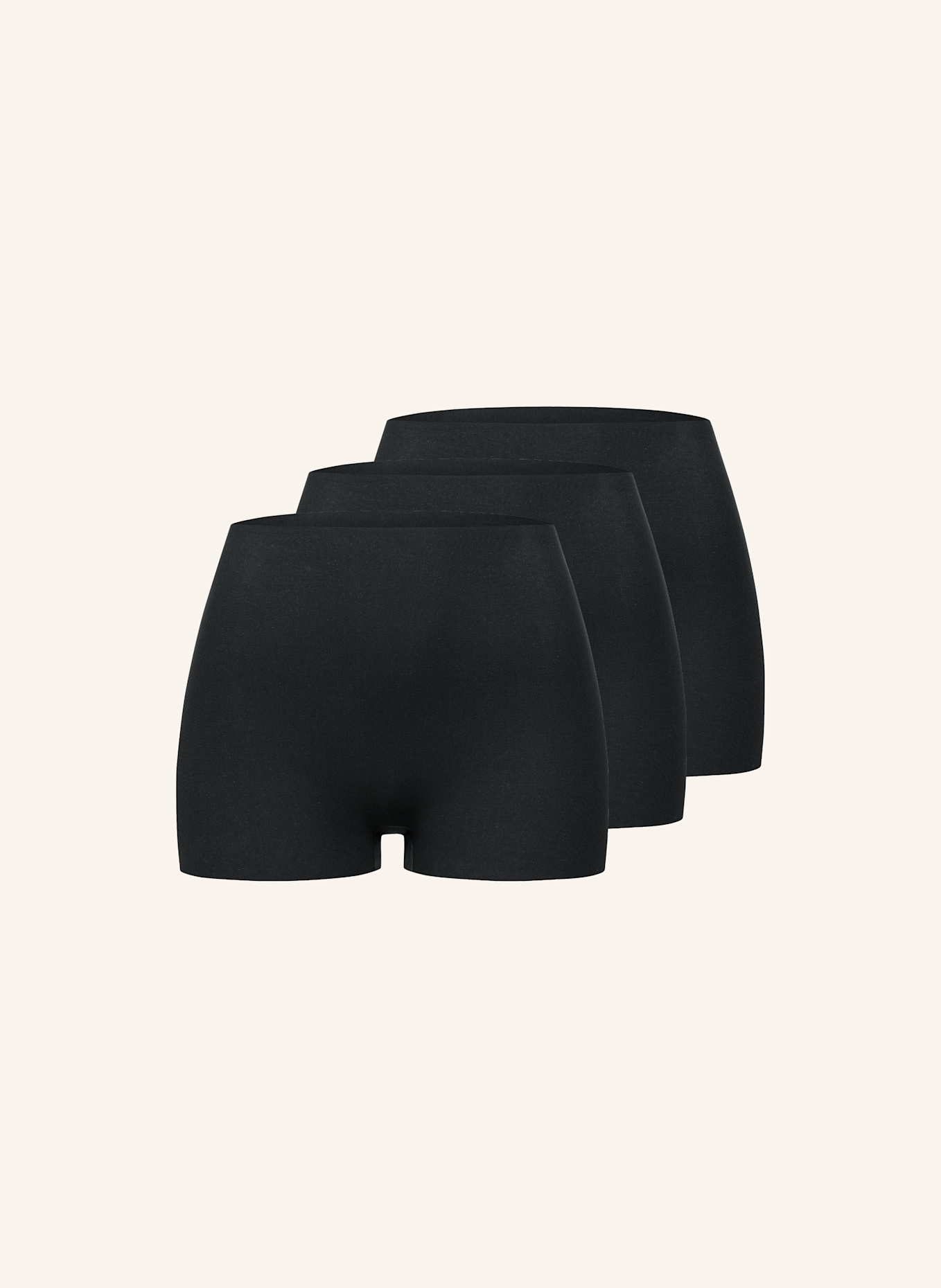 erlich textil erlich textil 3 PACK - SEAMLESS Slip Panty LIGHT TOUCH PANTY IM 3er PACK: SCHWARZ