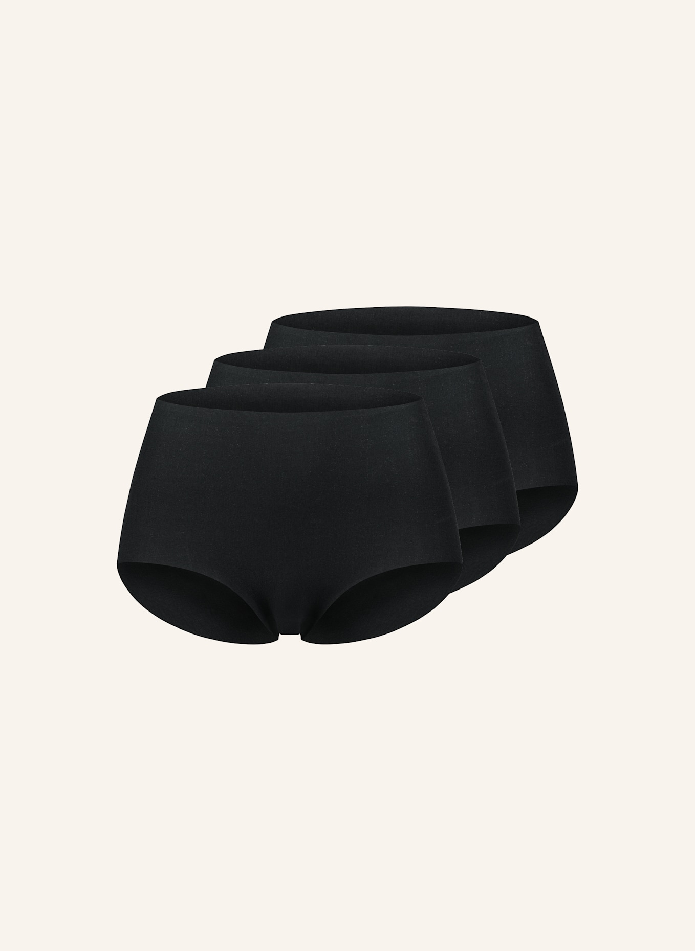 erlich textil erlich textil 3 PACK - SEAMLESS HIGH WAIST Slip Light Touch High Waist SLIP IM 3er PACK: SCHWARZ