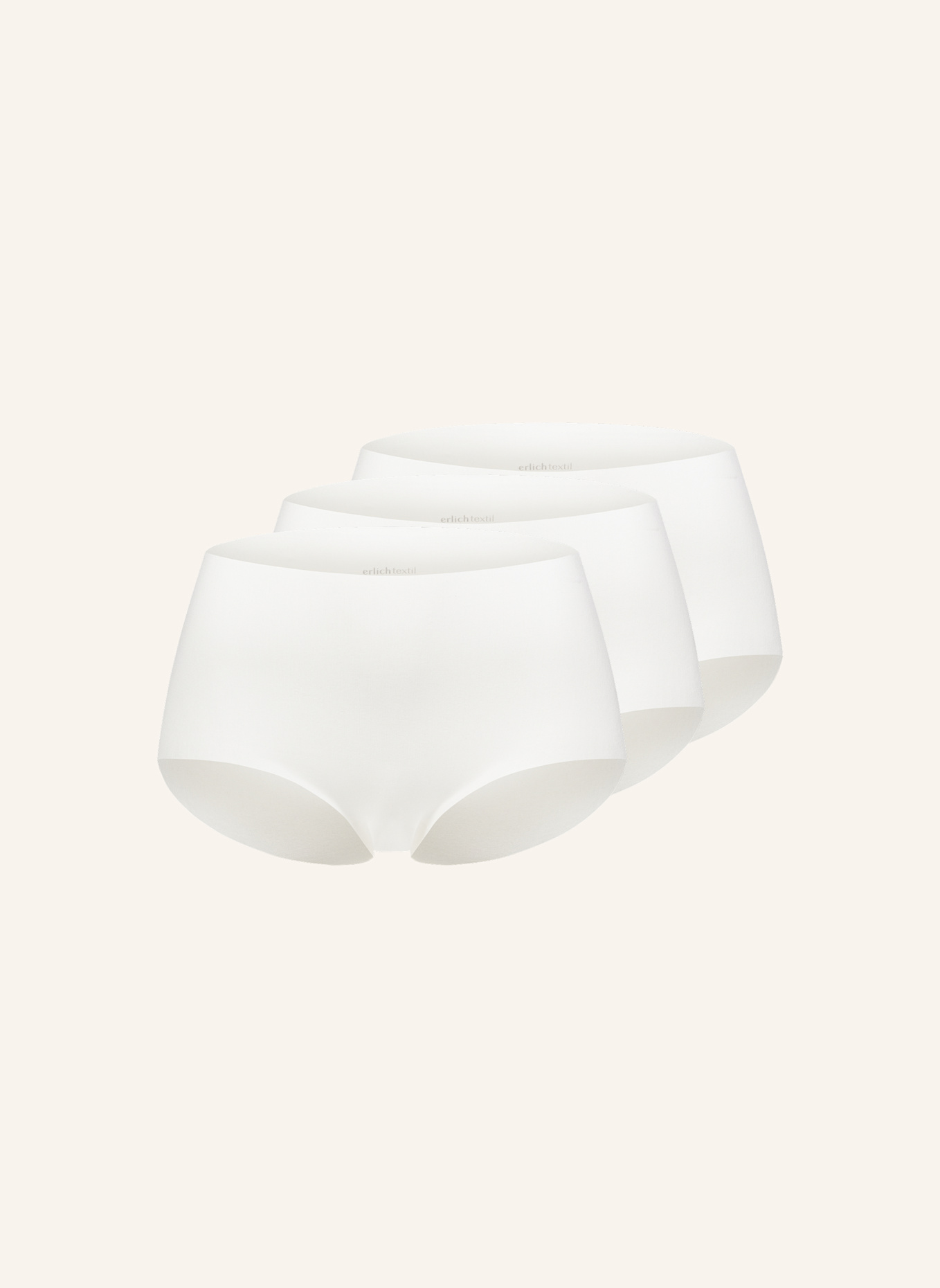 erlich textil erlich textil 3 PACK - SEAMLESS HIGH WAIST Slip Light Touch High Waist SLIP IM 3er PACK: WEISS