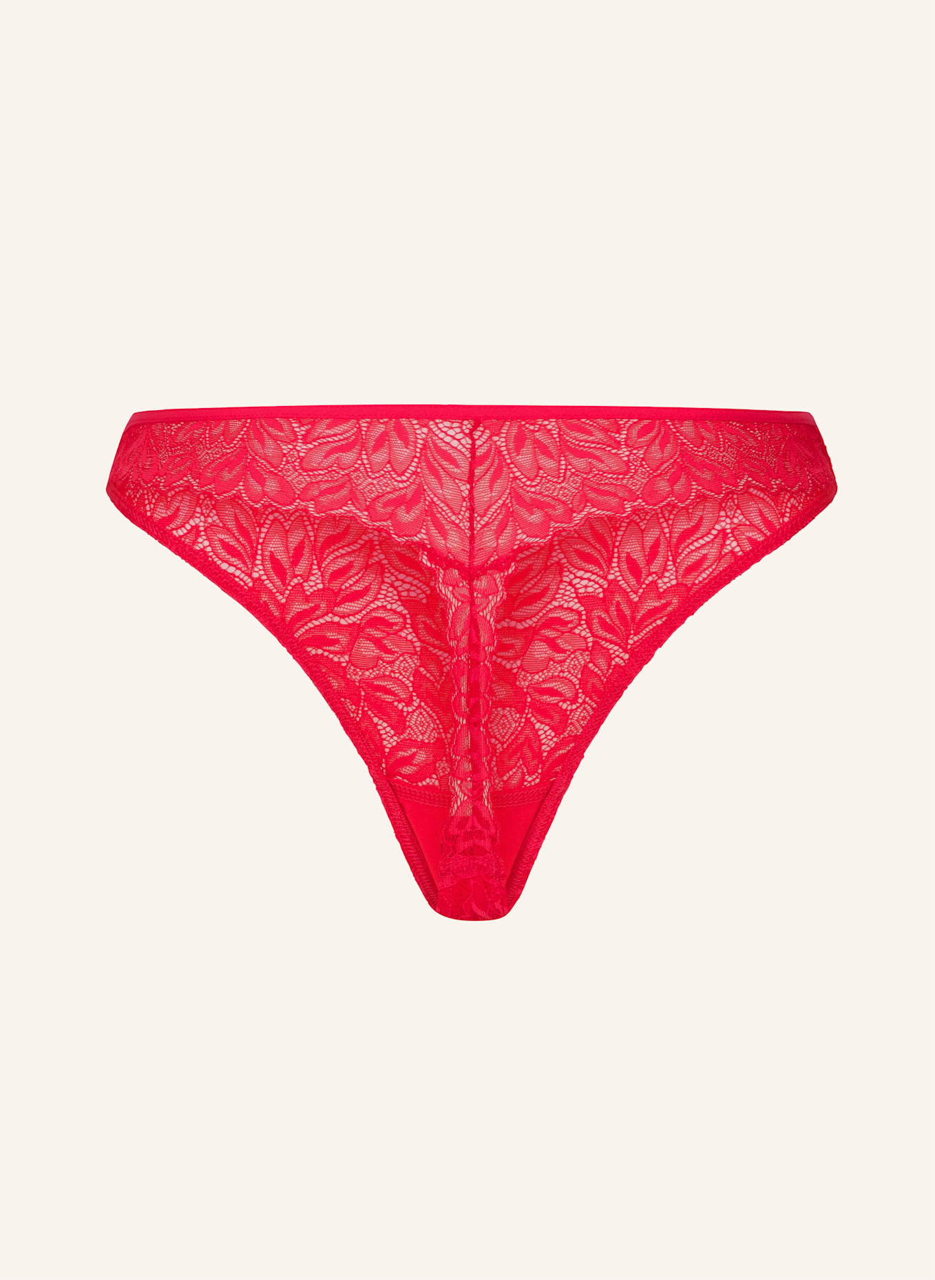 erlich textil String DREAMY LACE TANGA: ROT