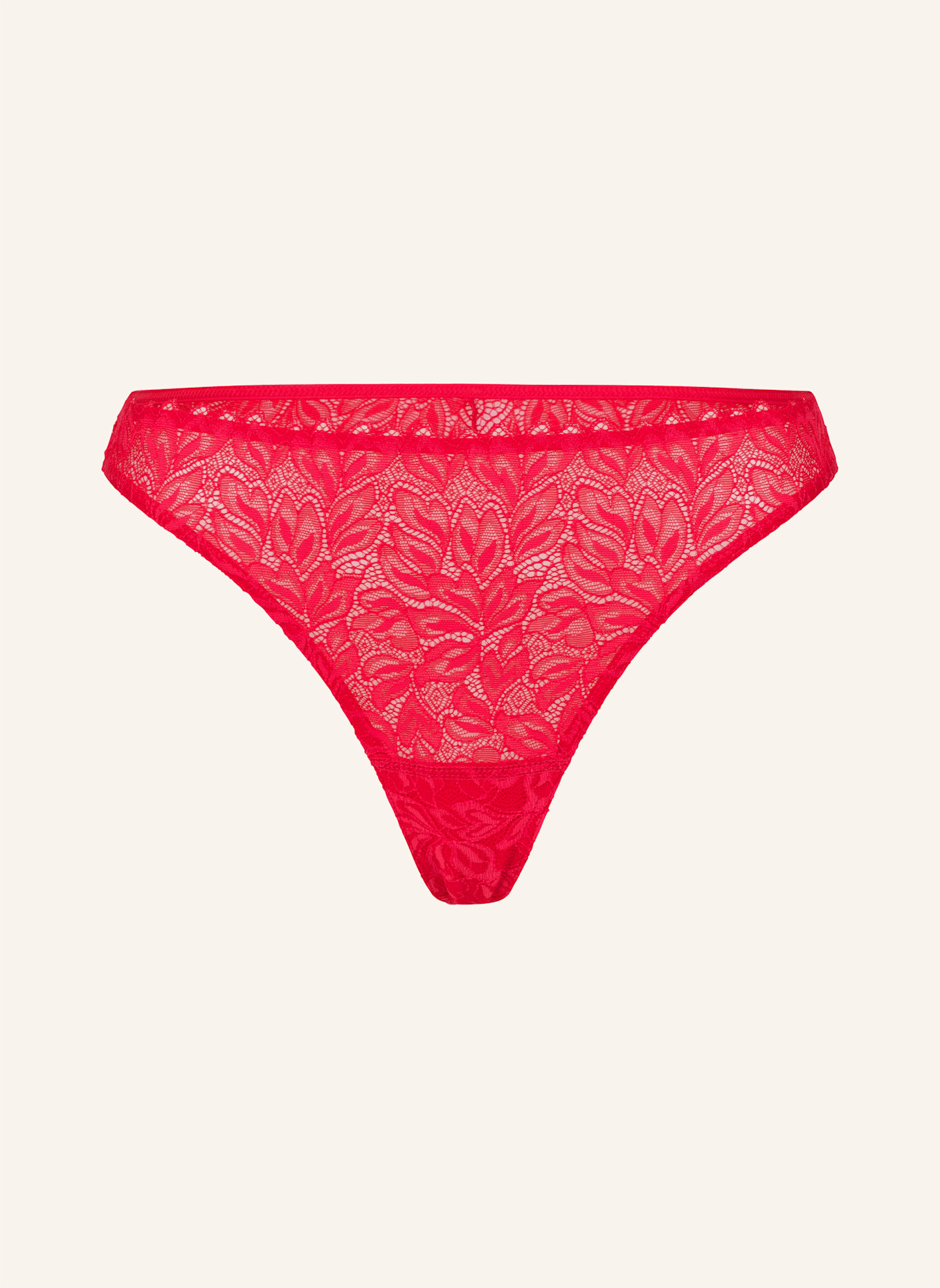 erlich textil String DREAMY LACE TANGA: ROT