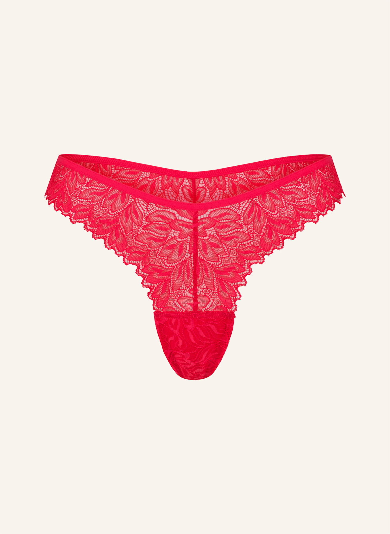 erlich textil String DREAMY LACE BRAZIL: ROT