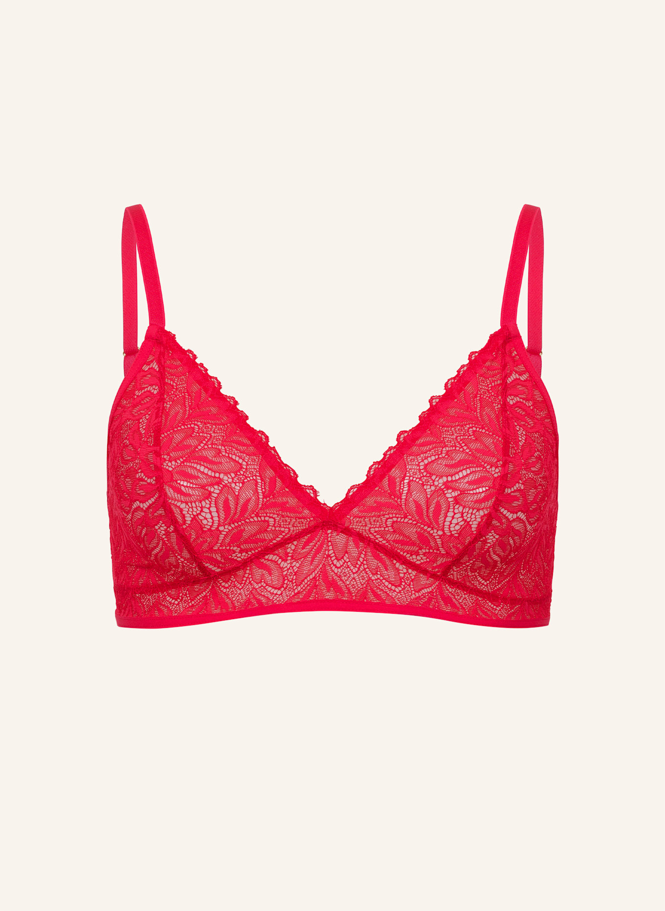 erlich textil Triangel BH Dreamy Lace Triangel BH: ROT
