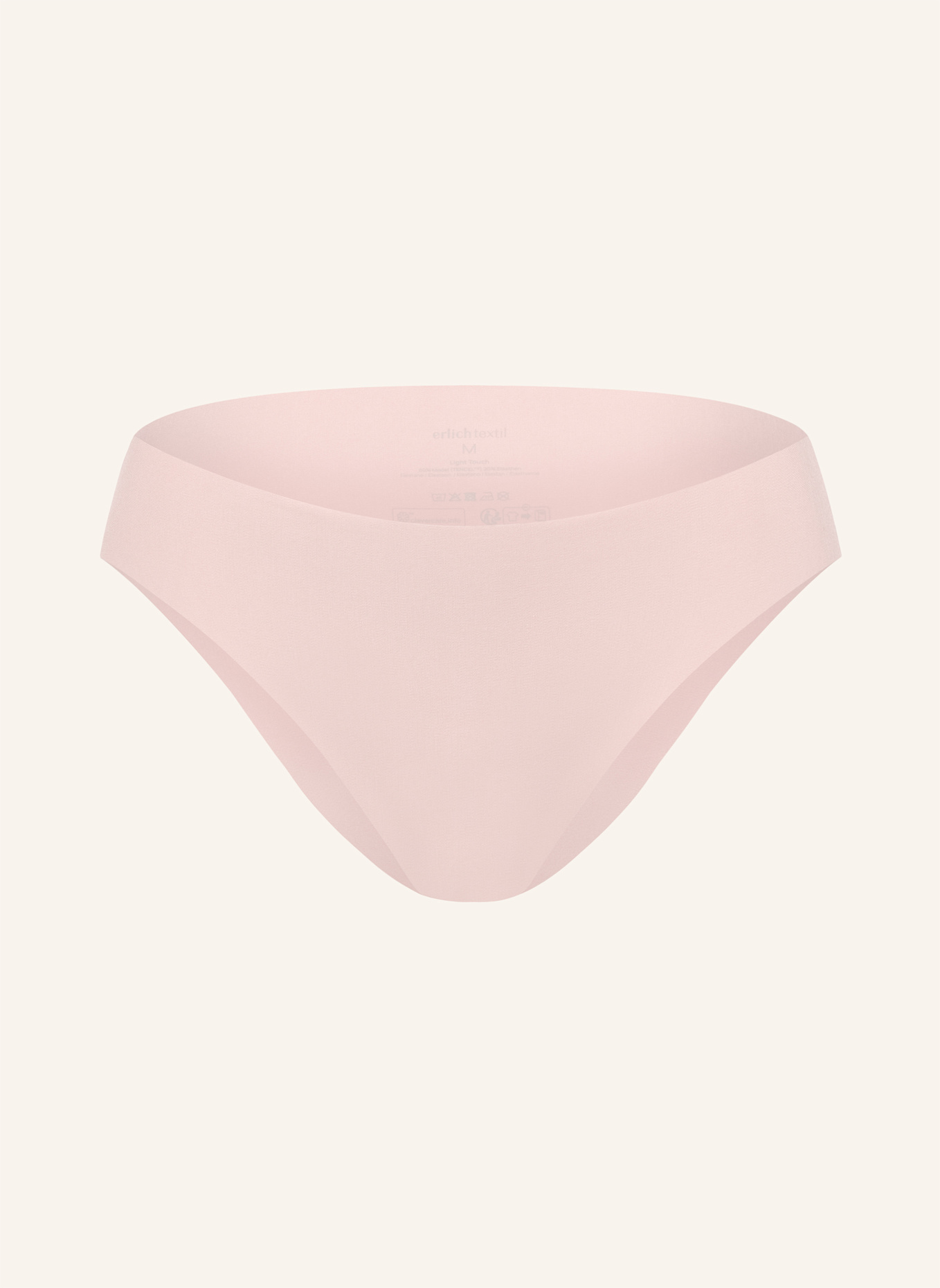 erlich textil Light Touch Brazil Slip aus weichem Modal - nahtlose Kanten: ROSA