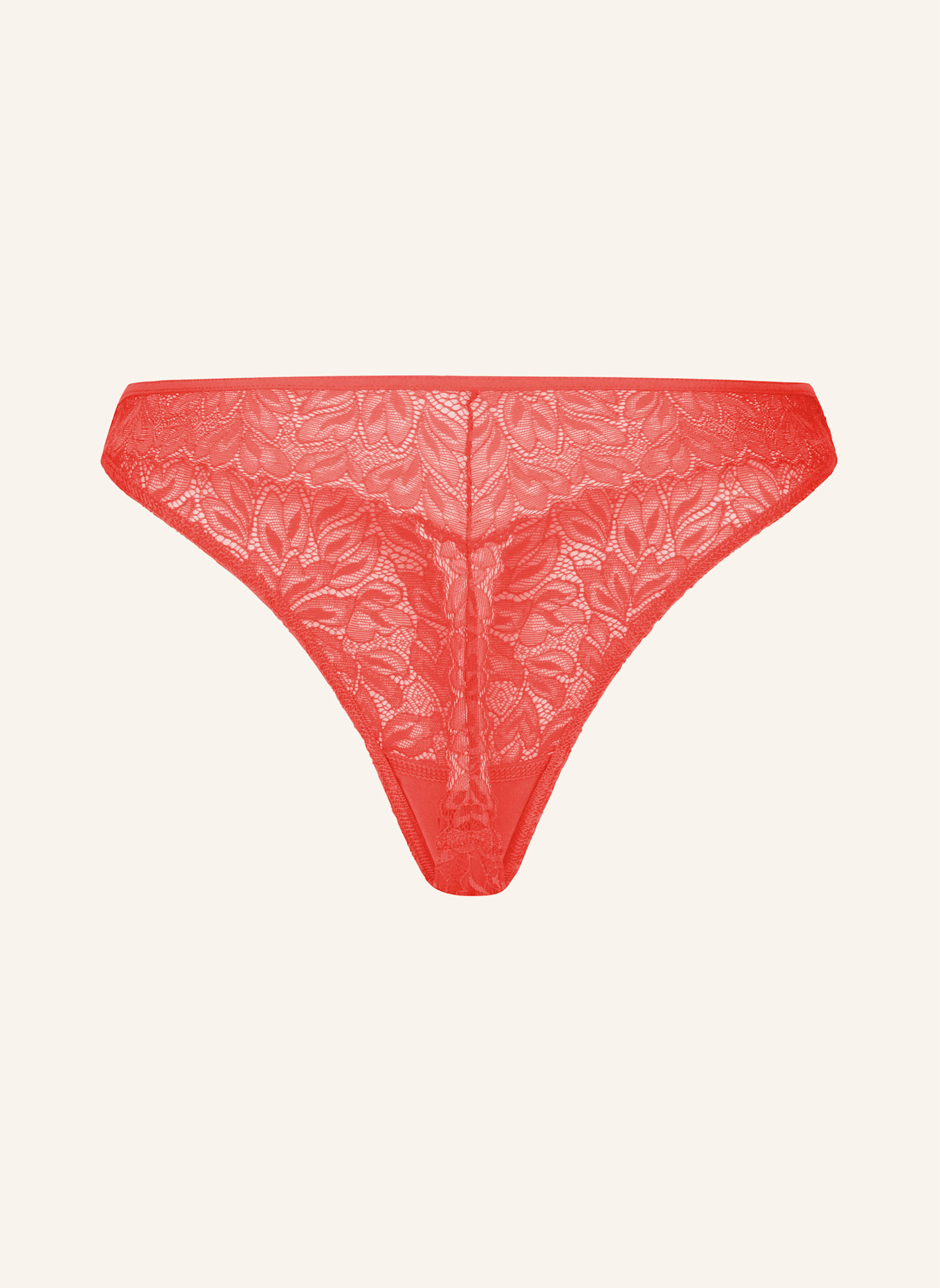 erlich textil 3er Pack Light Touch enge lange Boxershorts aus weichem Lyocell - feuchtigkeitsregulierend, Dreamy Lace String Tanga aus nachhaltiger Spitze - atmungsaktiv: ORANGE