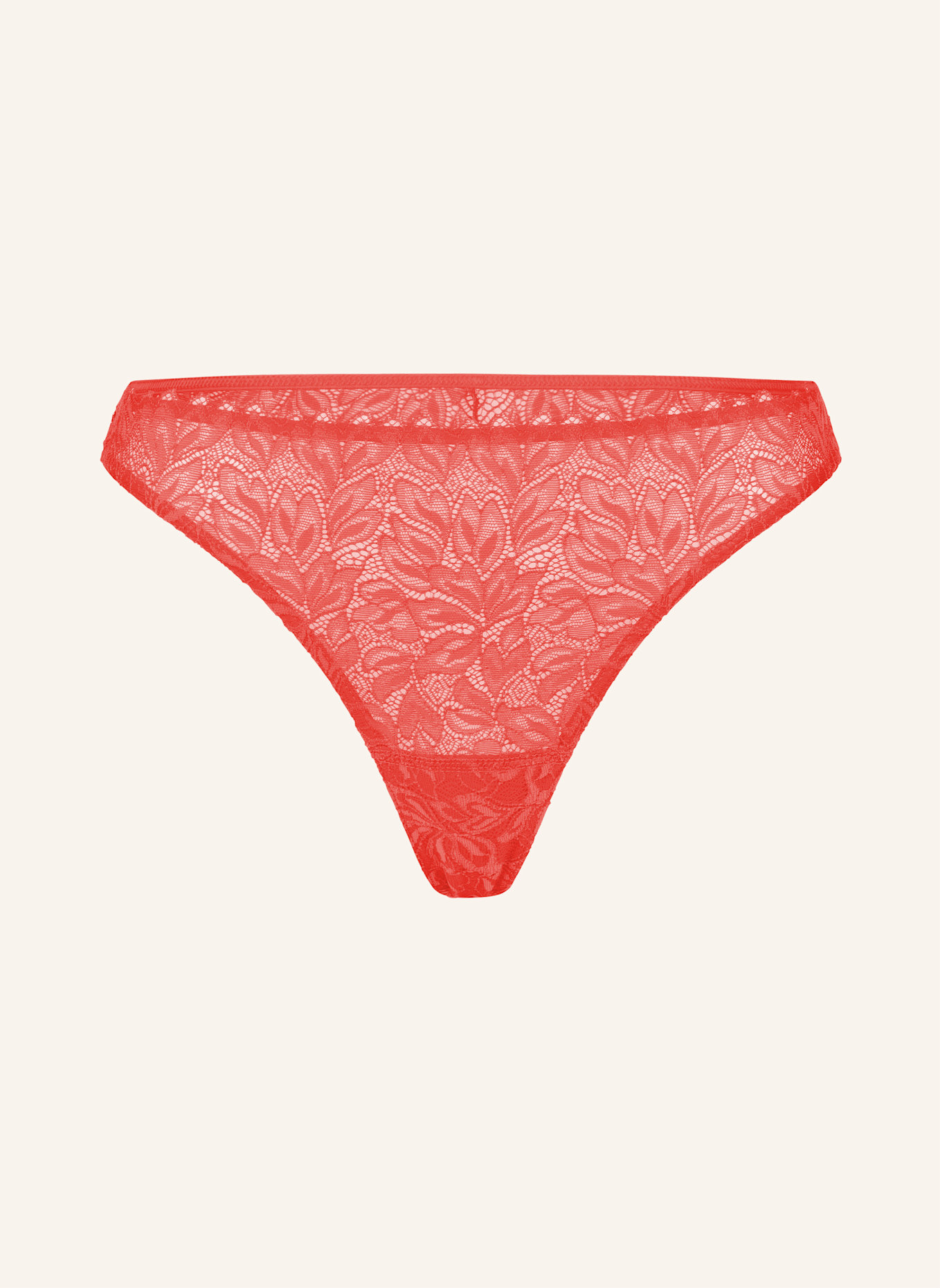 erlich textil 3er Pack Light Touch enge lange Boxershorts aus weichem Lyocell - feuchtigkeitsregulierend, Dreamy Lace String Tanga aus nachhaltiger Spitze - atmungsaktiv: ORANGE