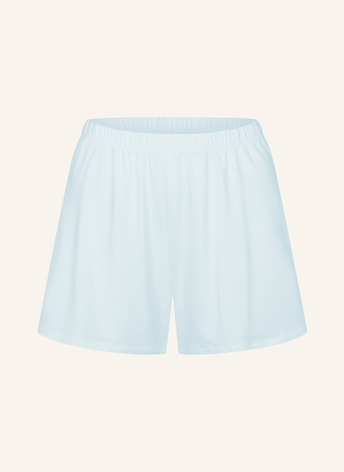 erlich textil Light Touch kurze Schlafhose aus Lyocell - seidig weich: BLAU
