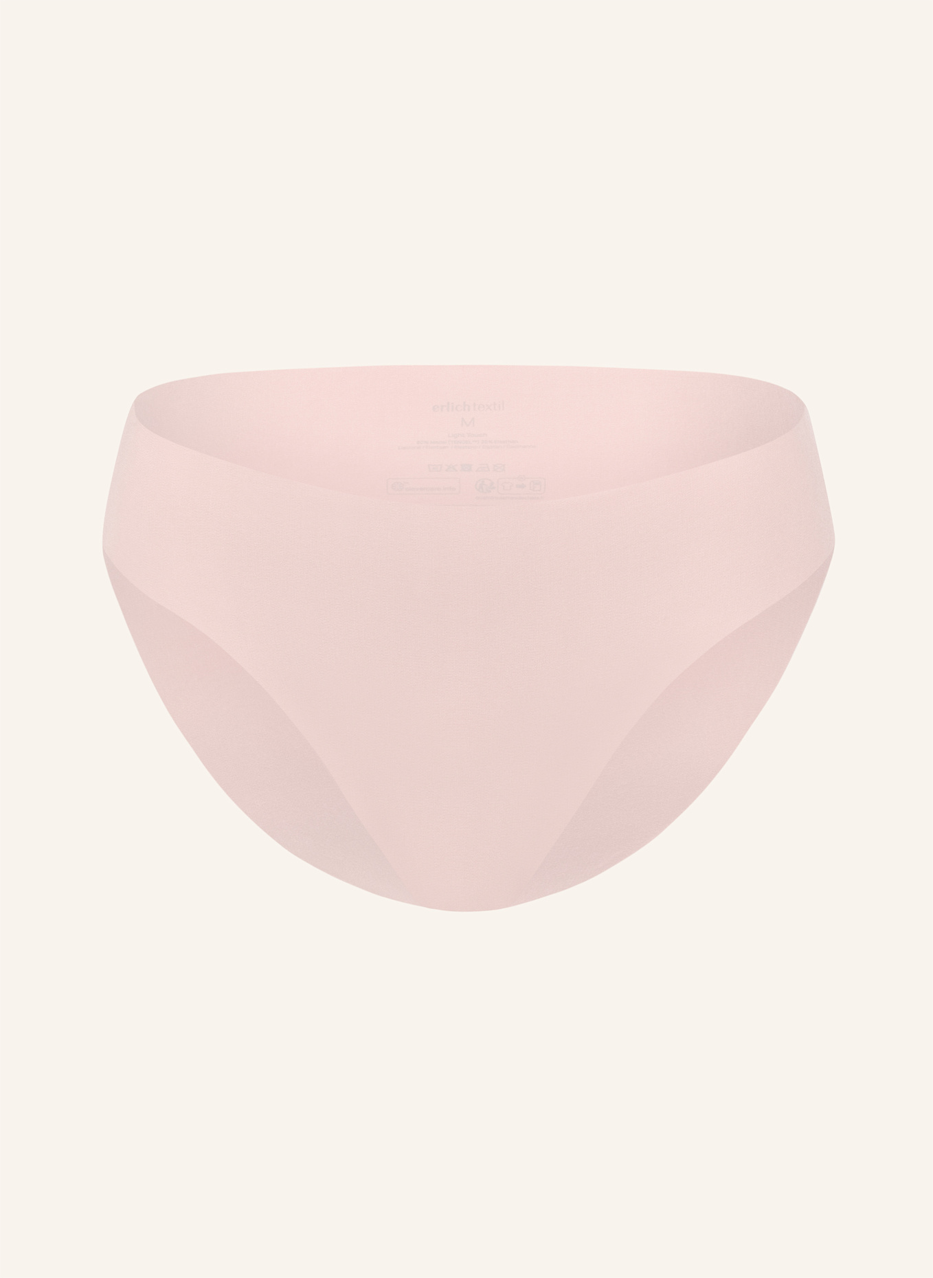 erlich textil Light Touch Slip aus weichem Modal - nahtlose Kanten: ROSA