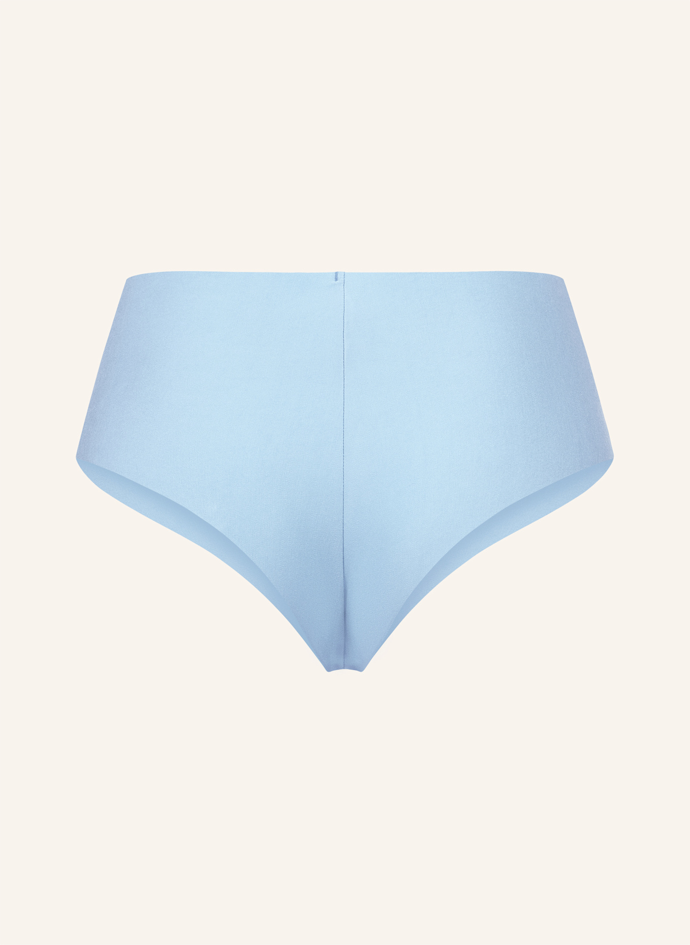 erlich textil Light Touch High Waist Brazil String aus weichem Modal - nahtlose Kanten: BLAU