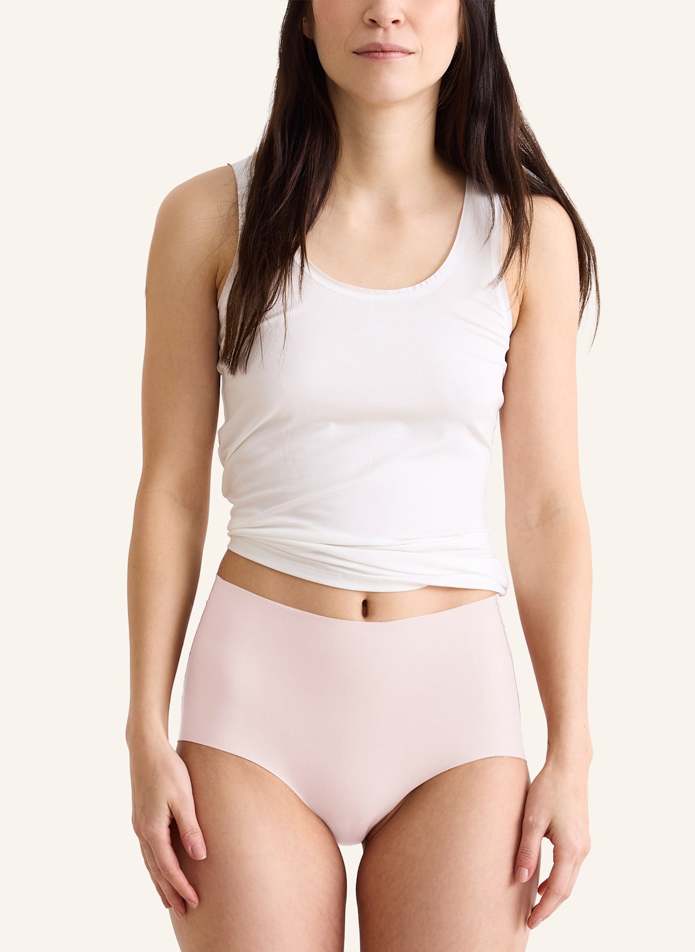 erlich textil Light Touch High Waist Slip aus weichem Modal - nahtlose Kanten: ROSA