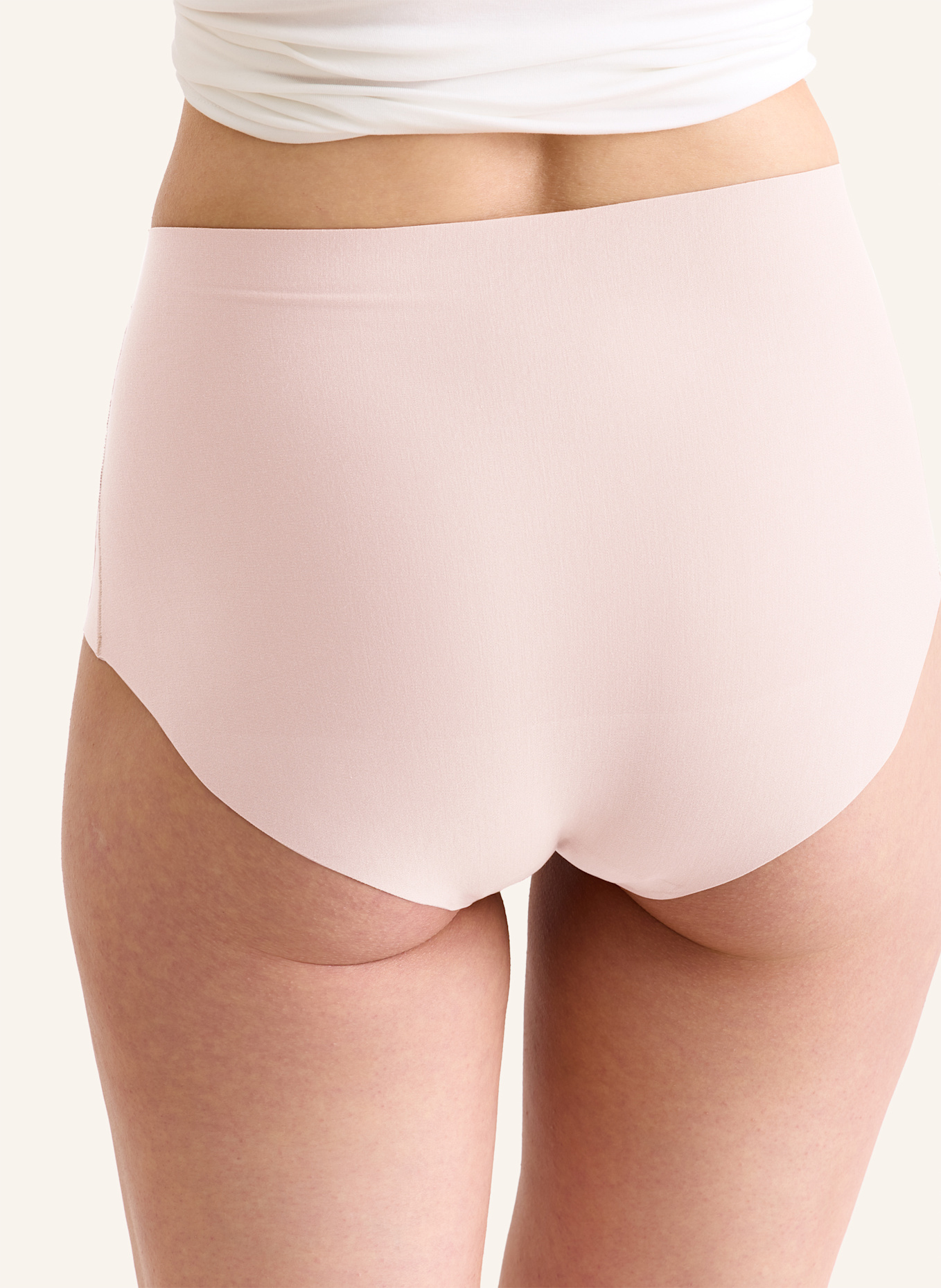 erlich textil Light Touch High Waist Slip aus weichem Modal - nahtlose Kanten: ROSA