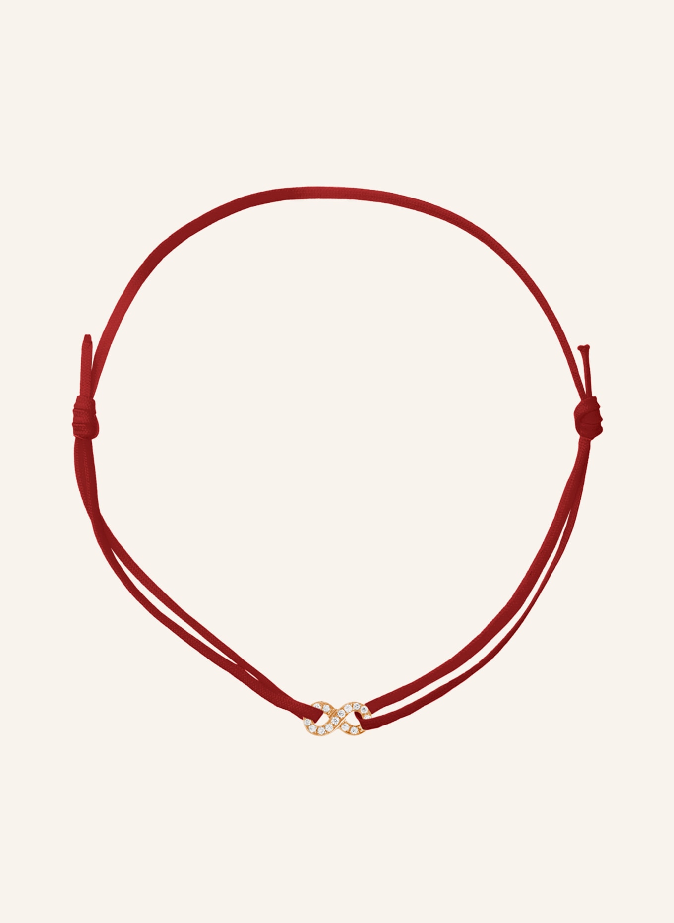 CADA Armband TINY INFINITY, Farbe: ROSÉGOLD (Bild 1)