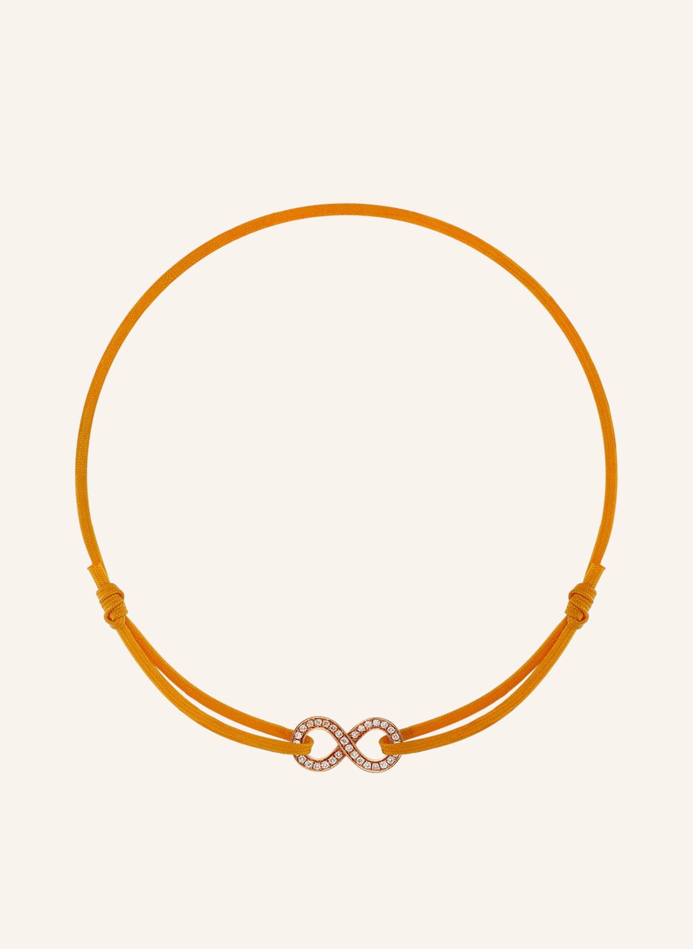 CADA Armband MINI INFINITY, Farbe: ROSÉGOLD (Bild 1)