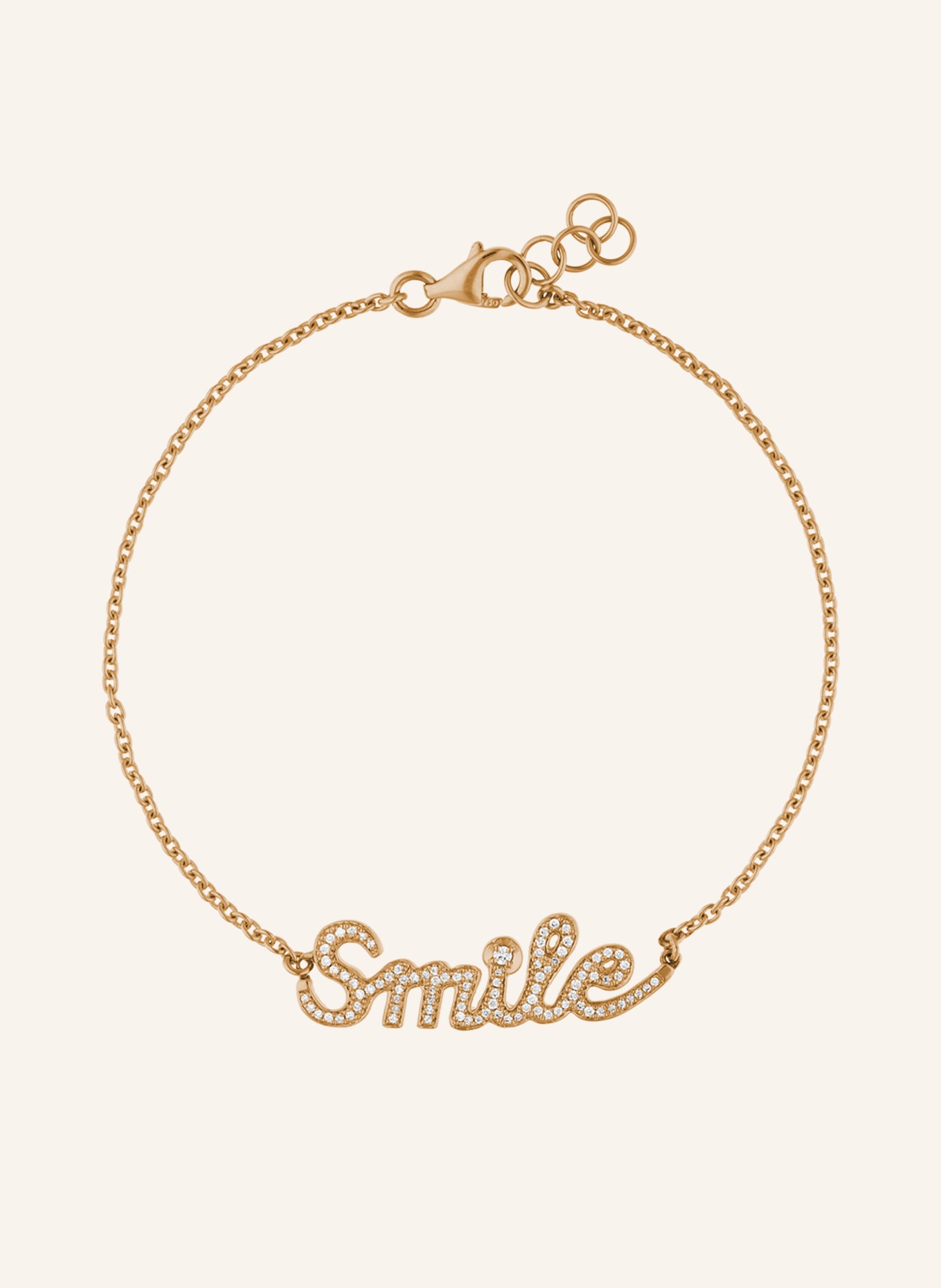 CADA Armband SMILE, Farbe: ROSÉGOLD (Bild 1)