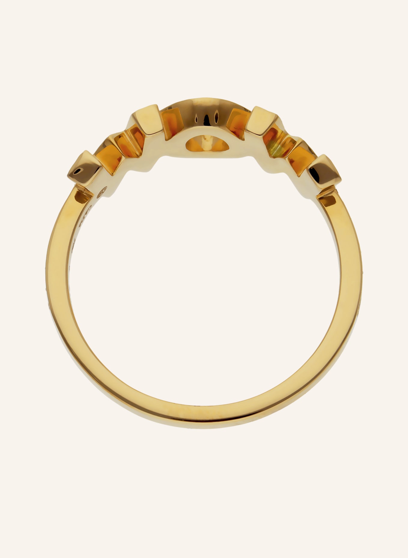 CADA Ring XL WOW: GOLD