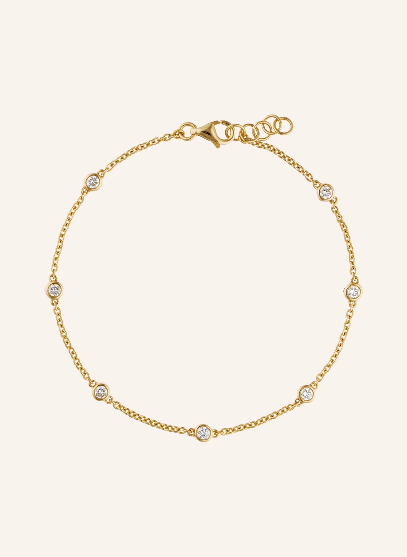 CADA Armband SEVEN DIAMOND: GOLD