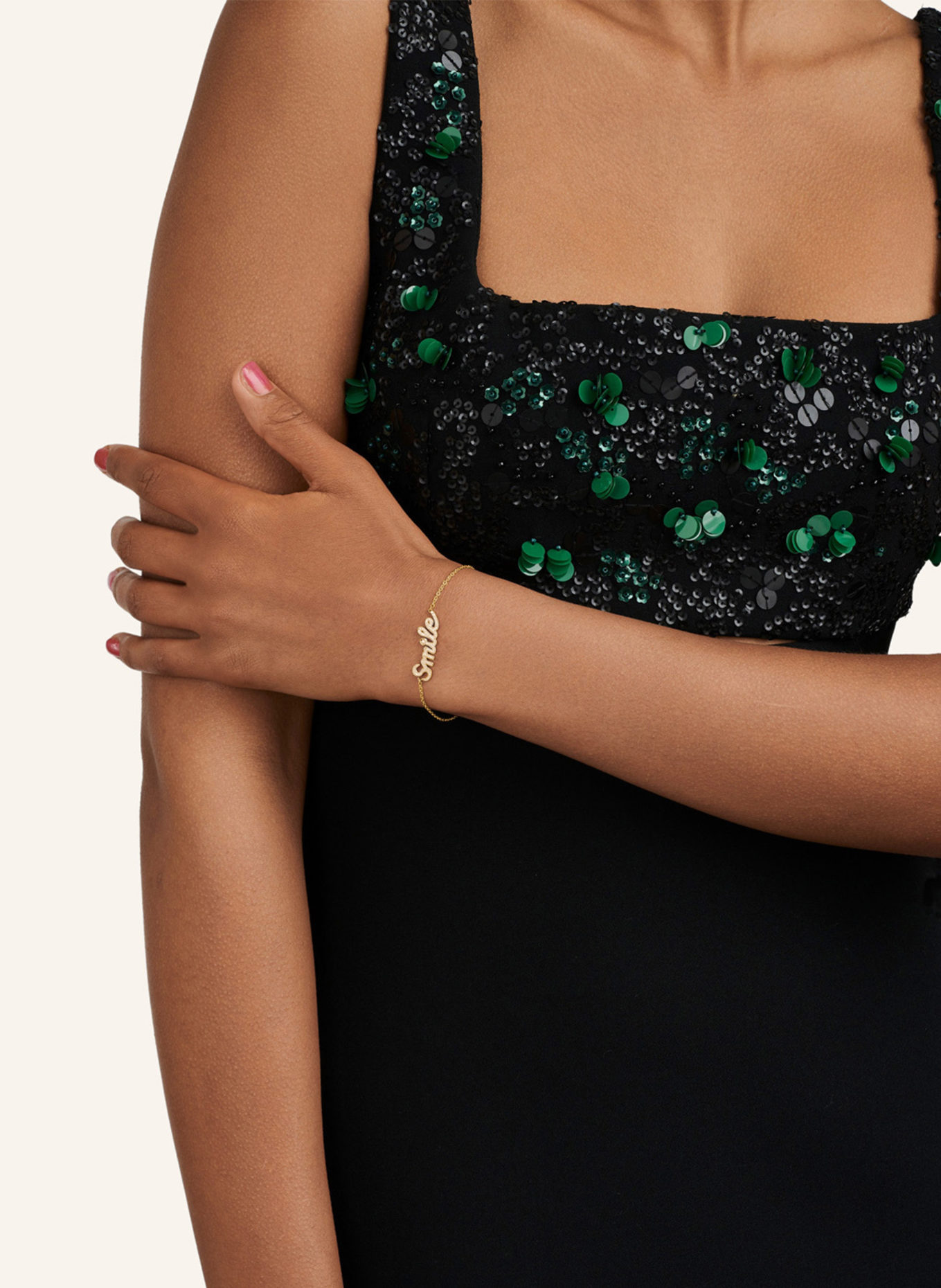 CADA Armband SMILE: GOLD