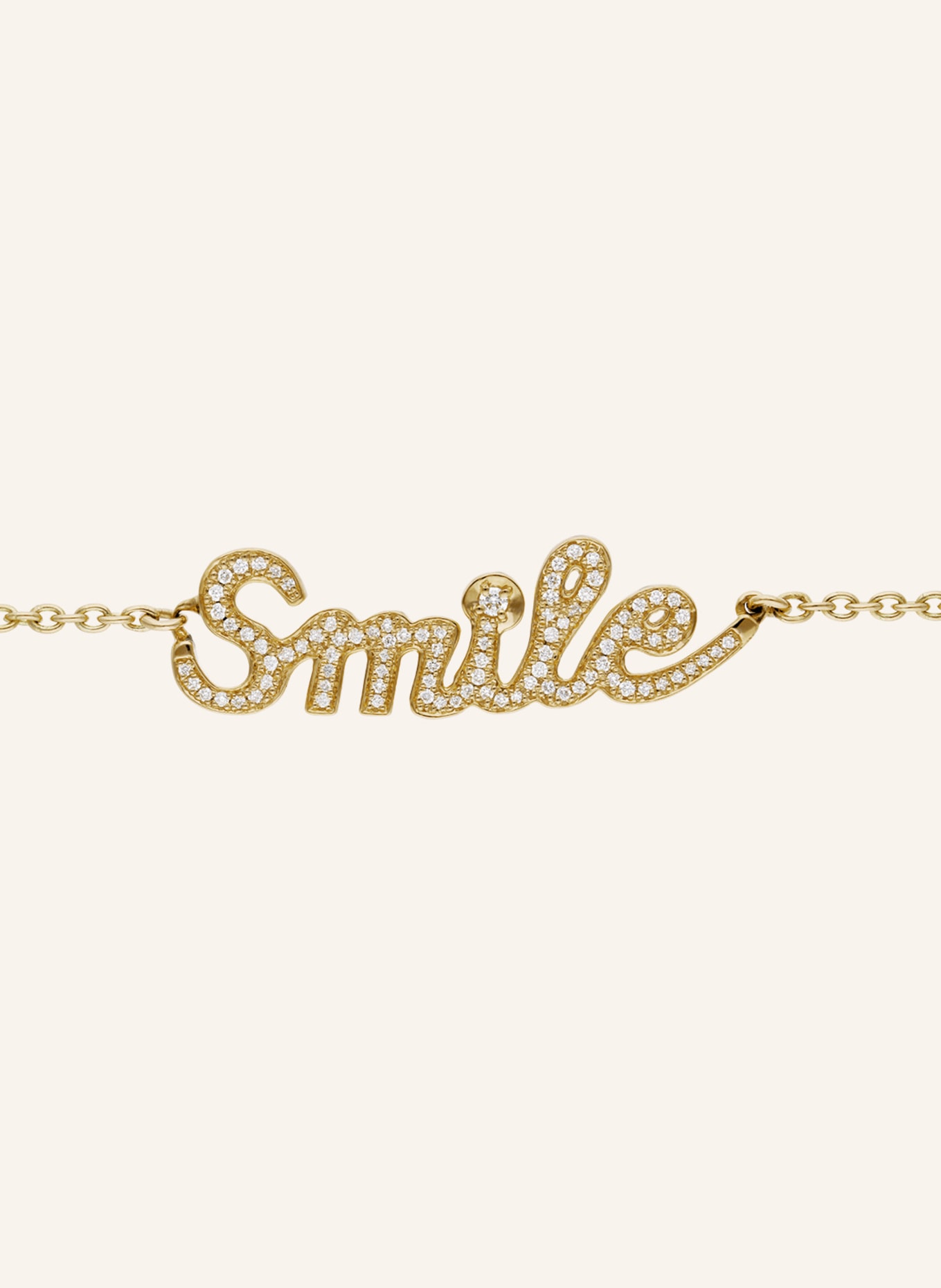 CADA Armband SMILE: GOLD