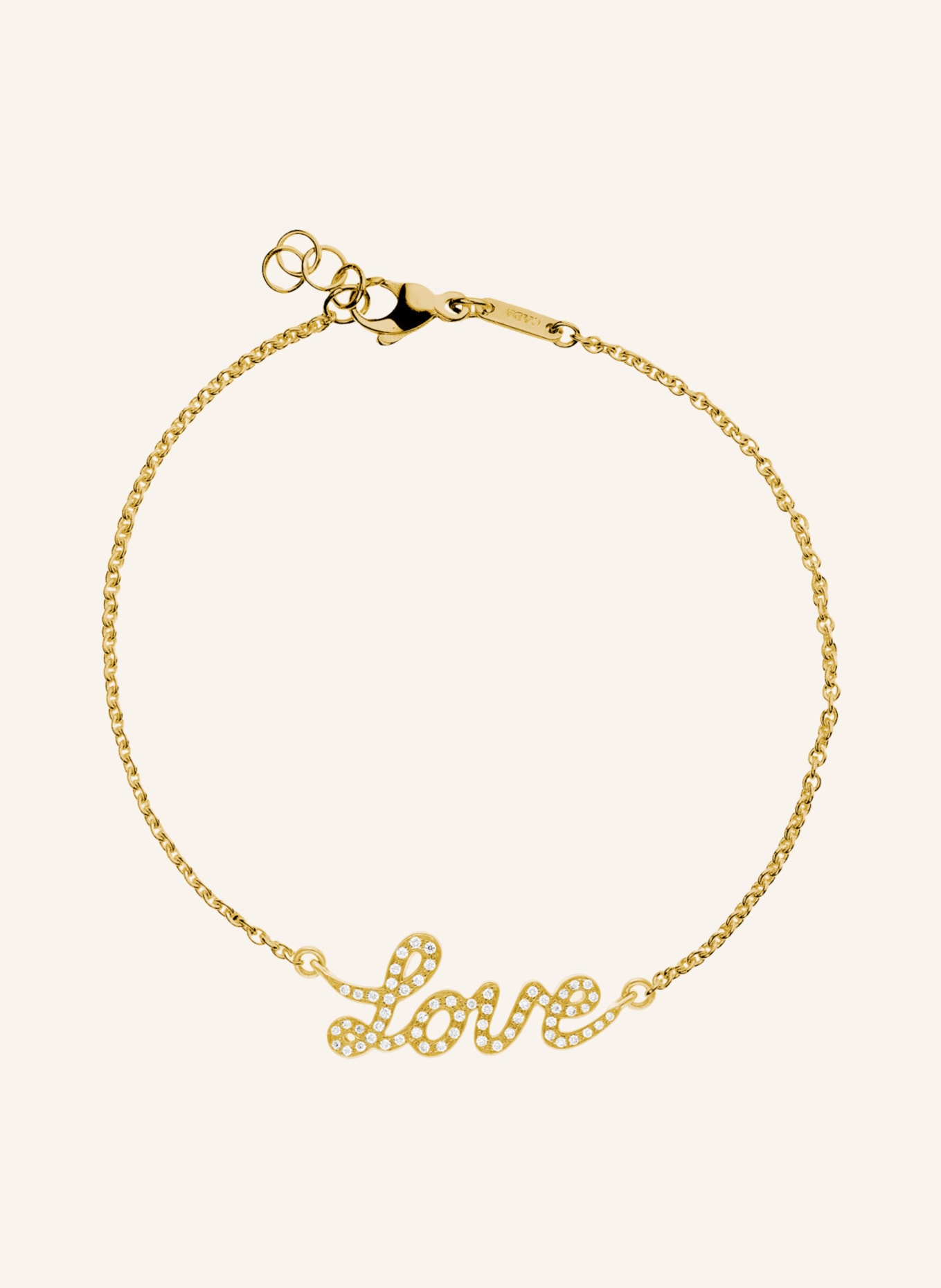 CADA Armband TINY LOVE: GOLD