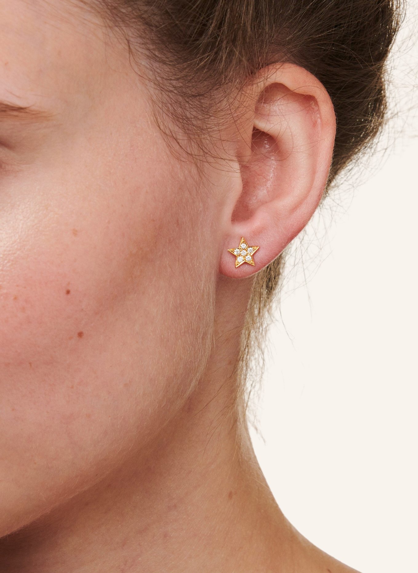 CADA Ohrringe TINY STAR: GOLD